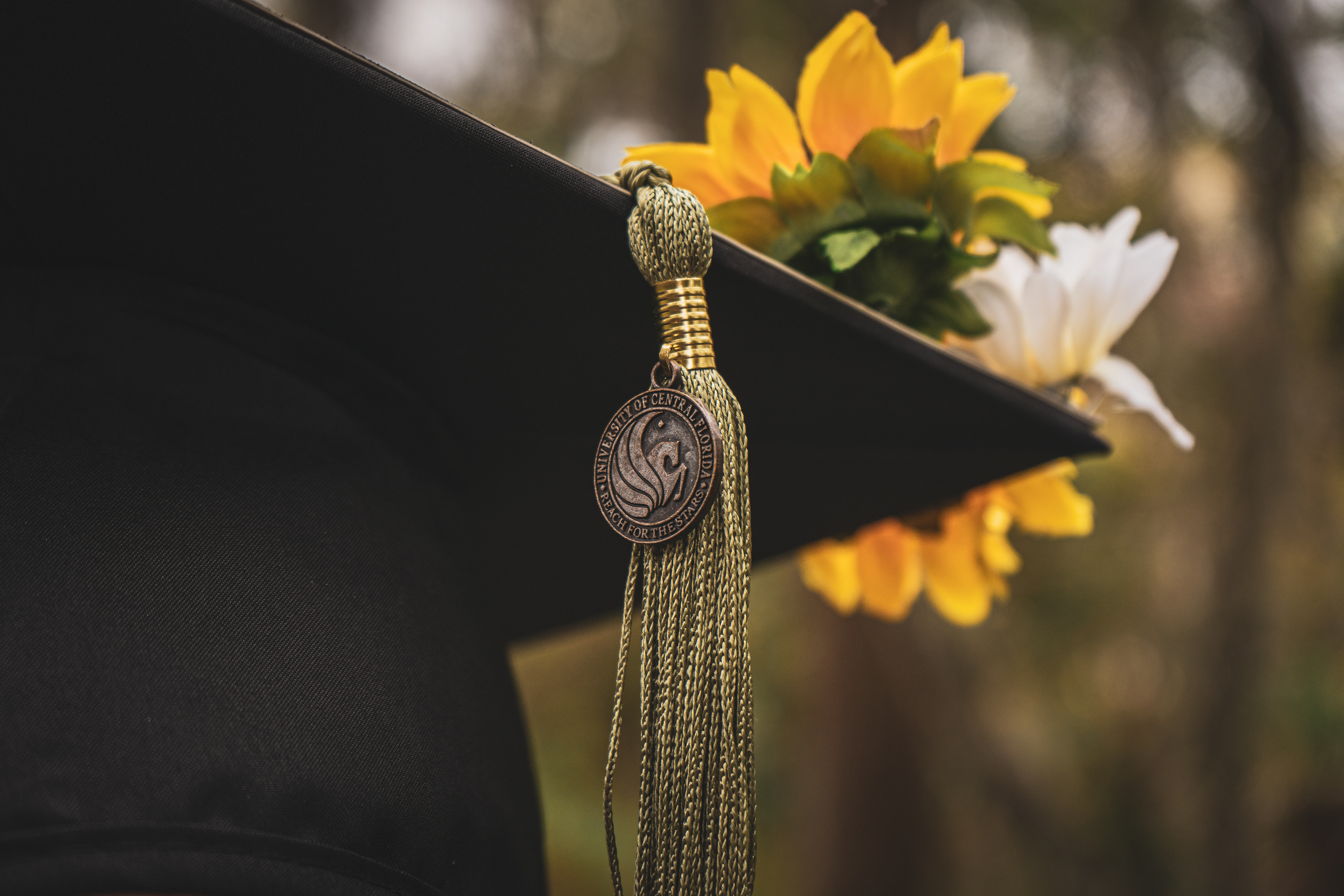 Tassel Detail Student Union Boardwalk UCF Orlando Graduation Photography | CA