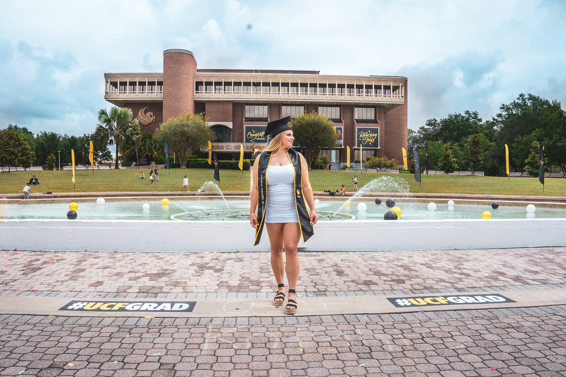 Reflecting Pond | | UCF Graduation Photographer SP