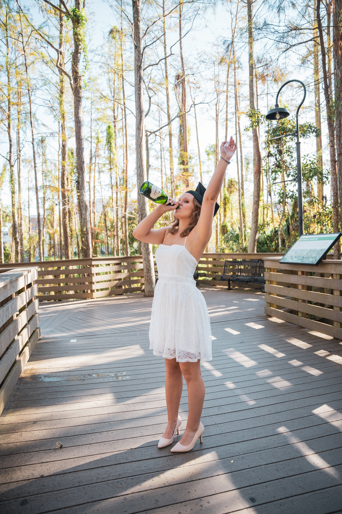 UCF Student Union Boardwalk Orlando Graduation Photographer Session | CB