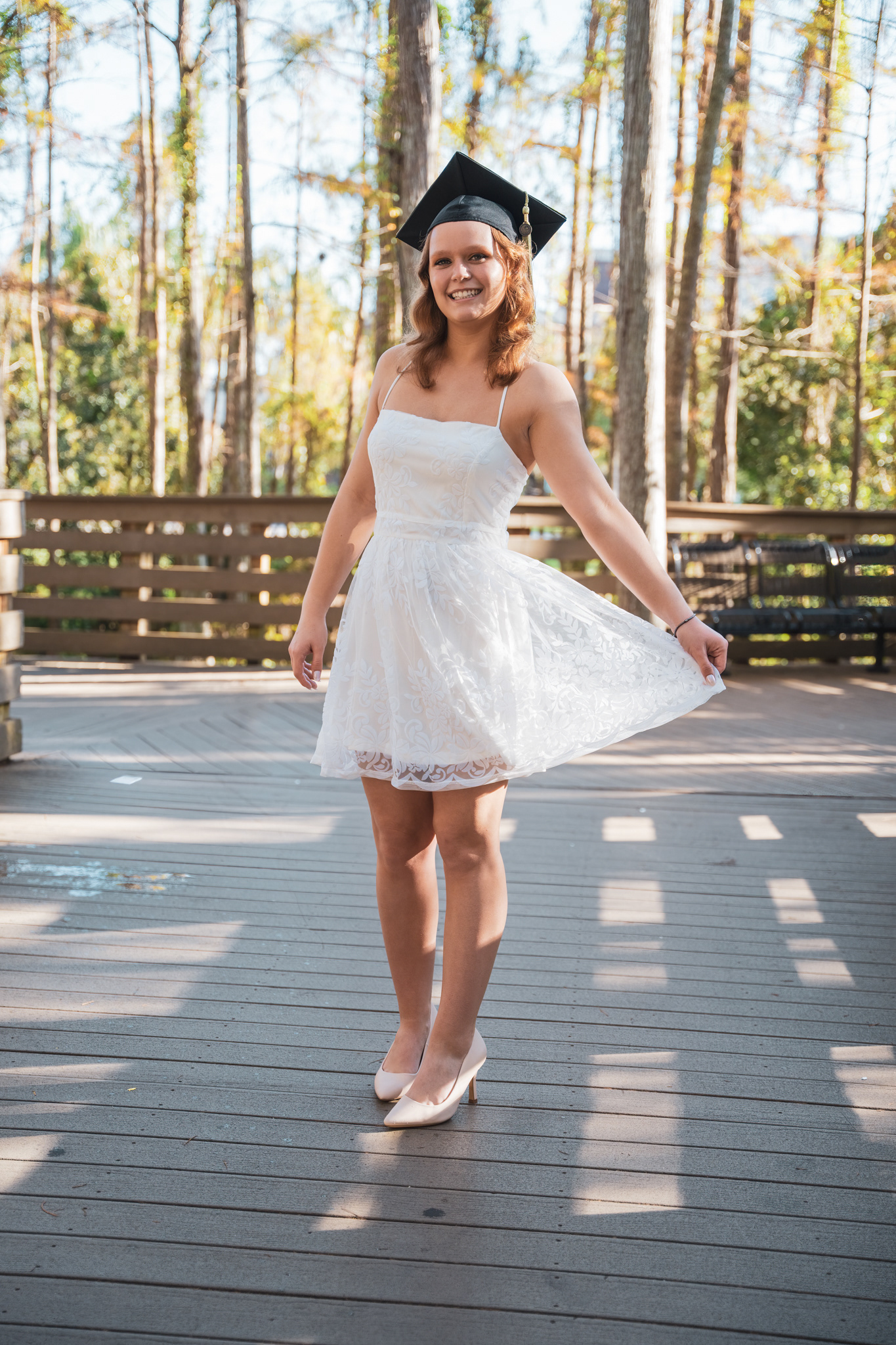 UCF Student Union Boardwalk Orlando Graduation Photographer Session | CB