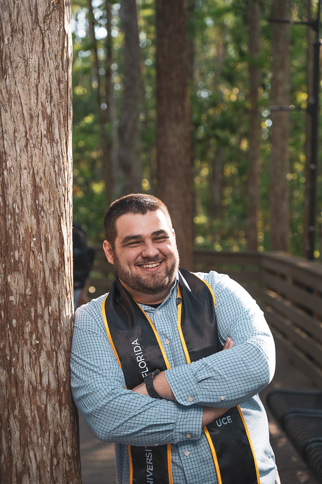 UCF Student Union Boardwalk Orlando Graduation Photographer Session | BA