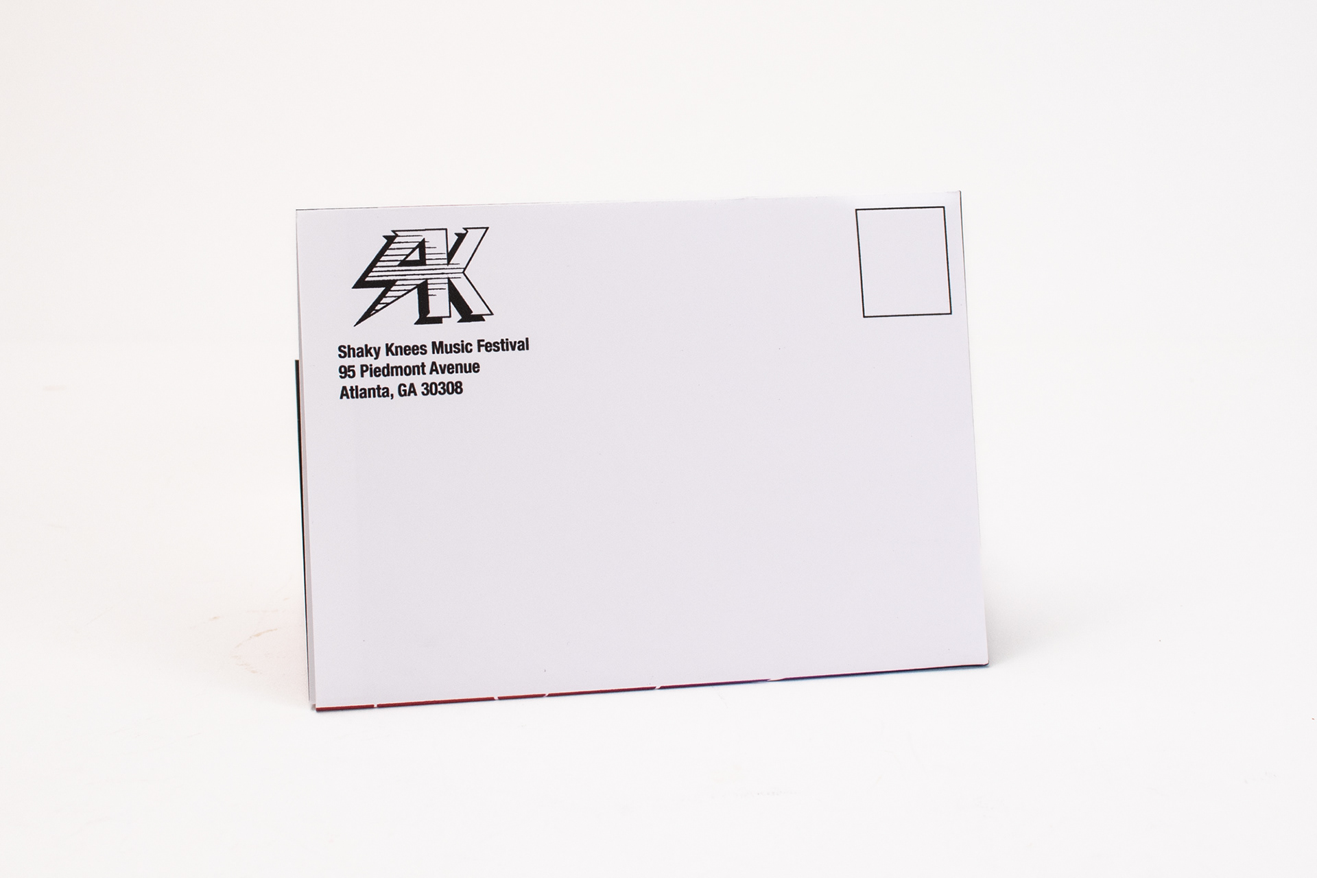 Brochure Front Address Panel