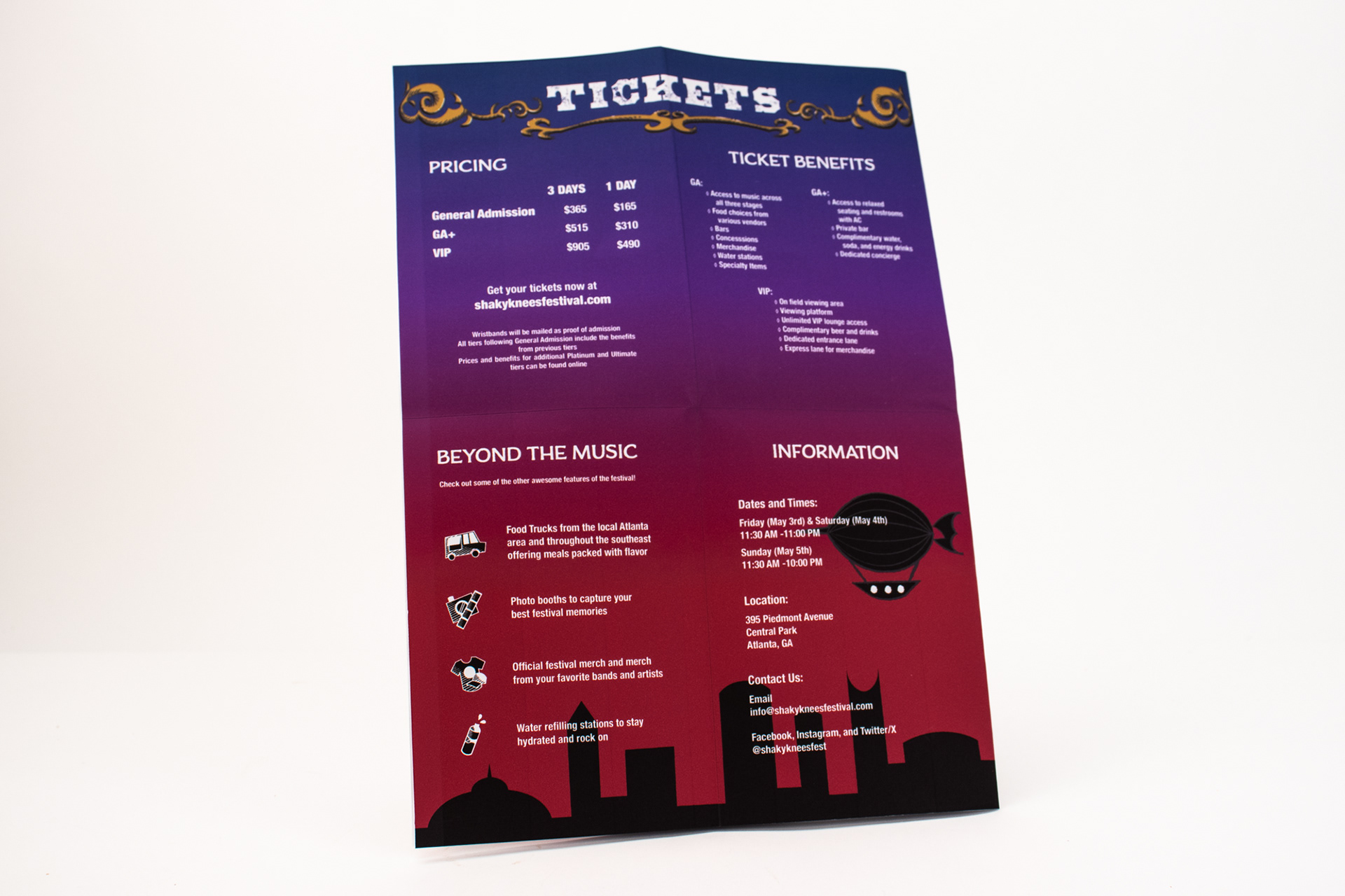 Brochure Information Panels