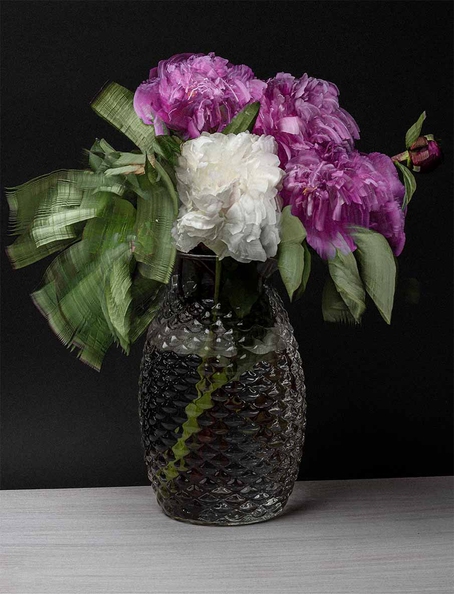 Vase de pivoines / Hommage à Édouard Manet