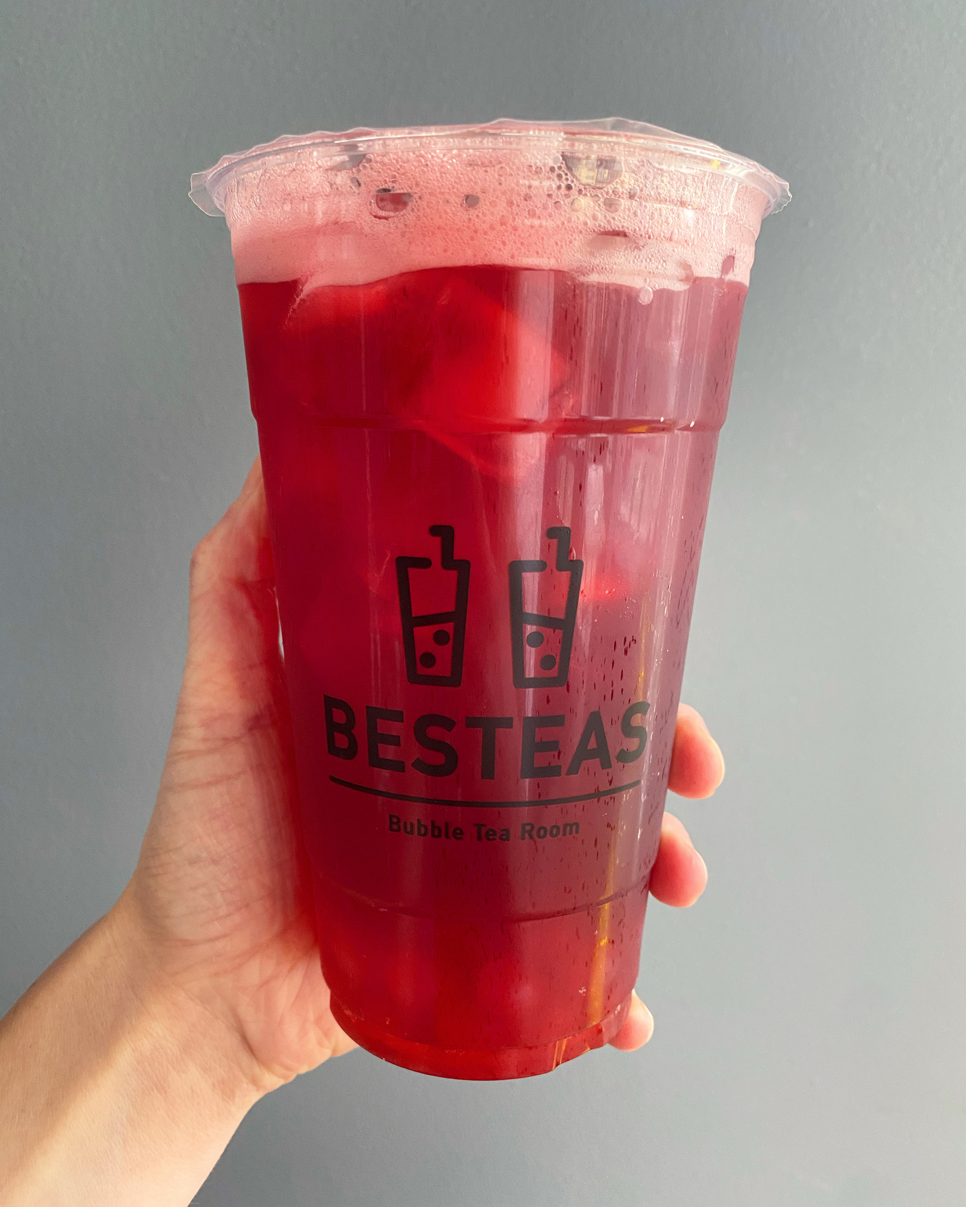 Raspberry Dragon Fruit Black Tea - Bubble Tea