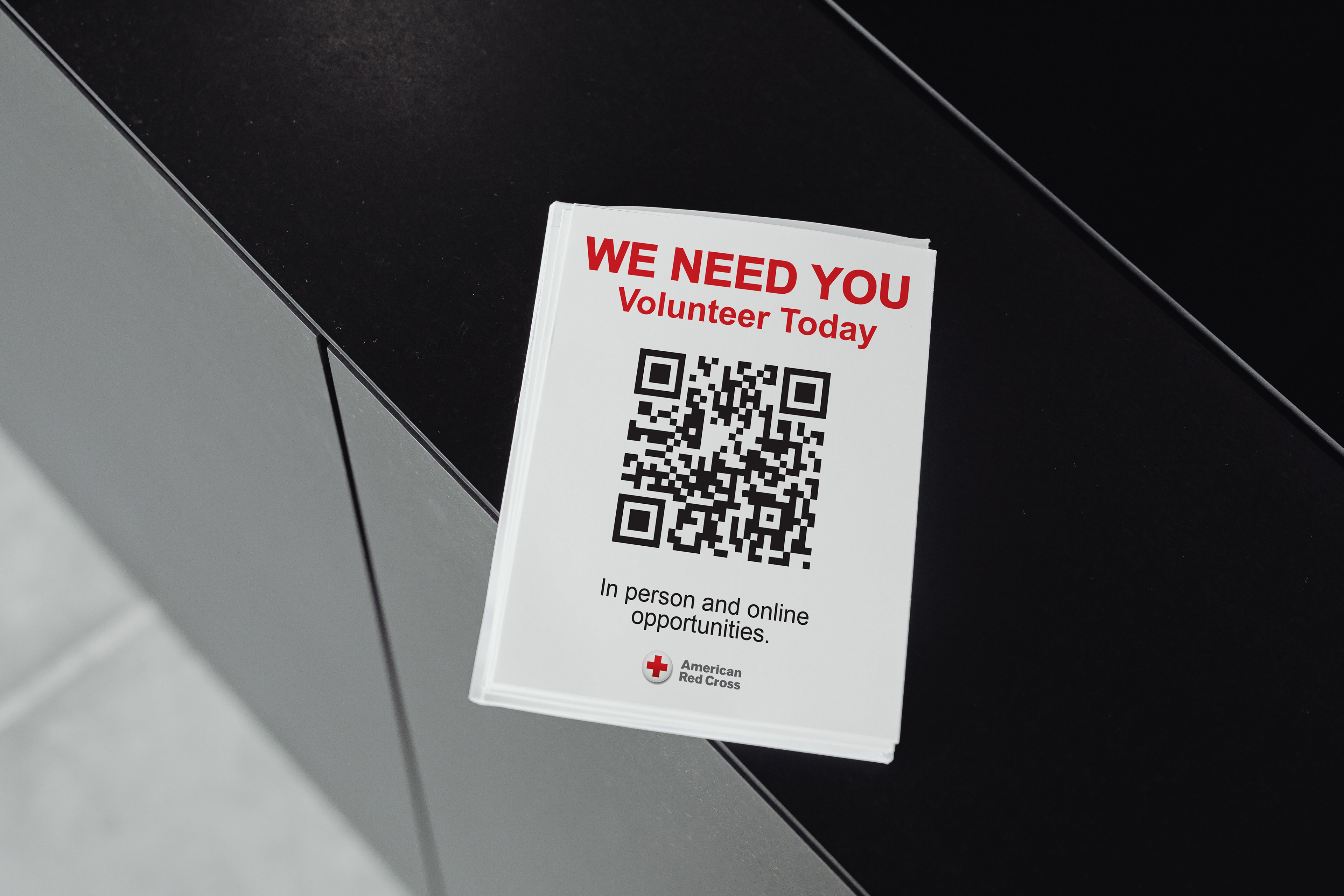QR code Handout Mockup