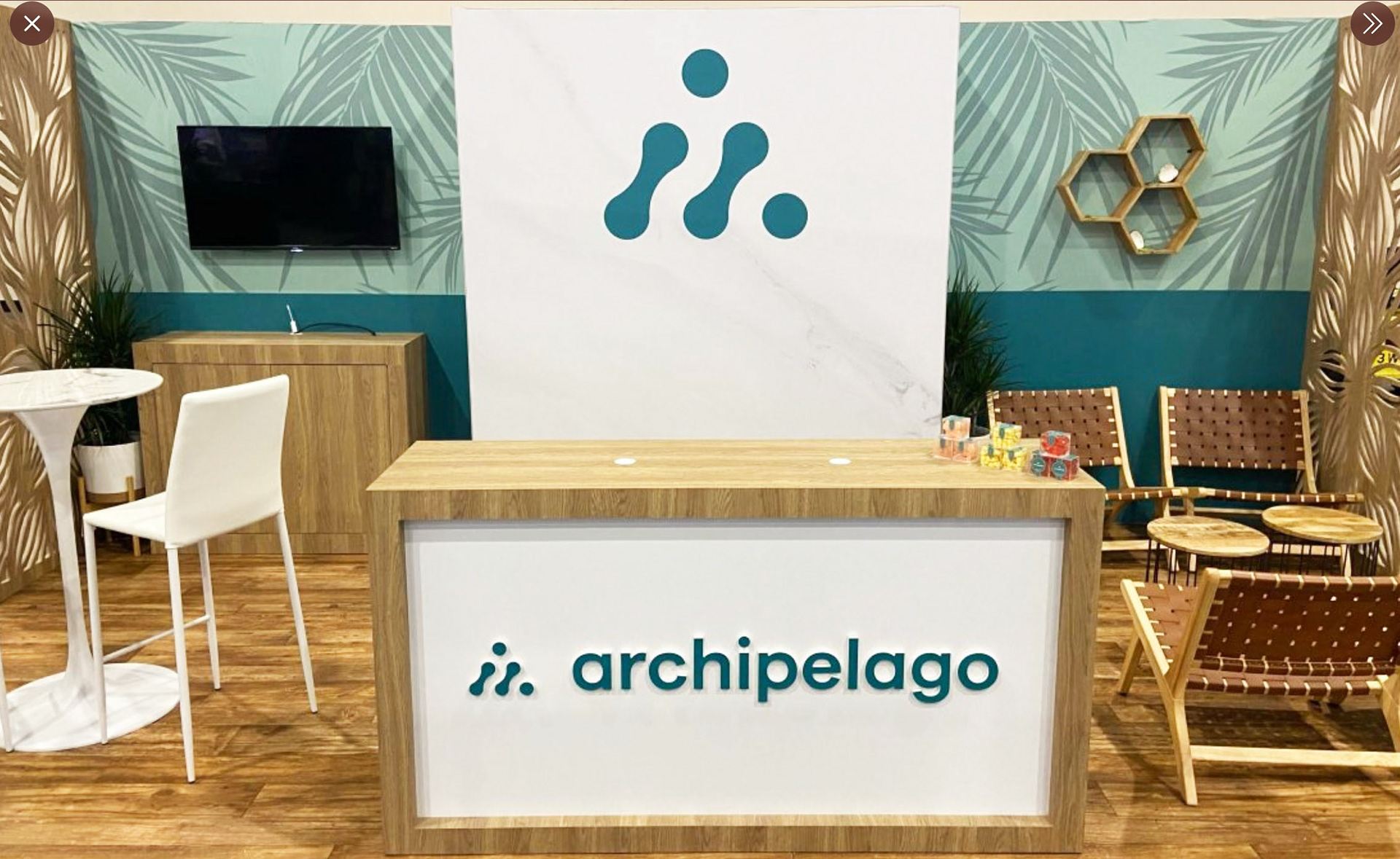 Archipelago booth design
