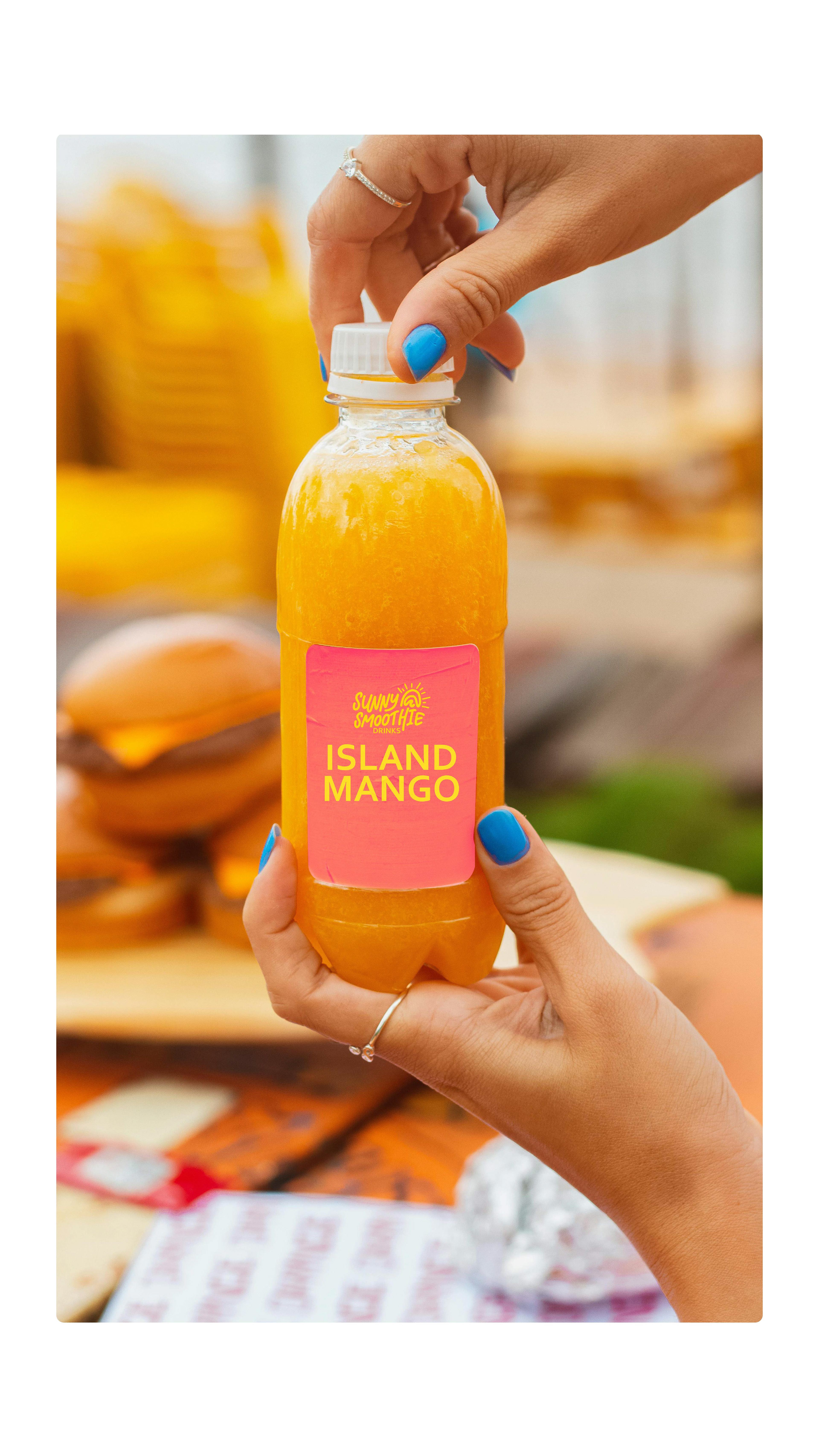 BOTTLE MOCKUP created with Photoshop