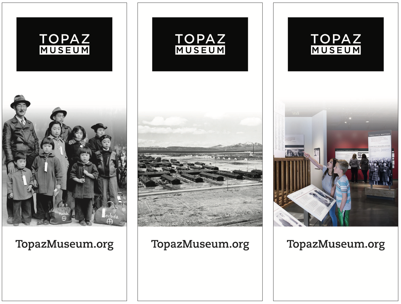 Topaz Museum Pop Up Banners