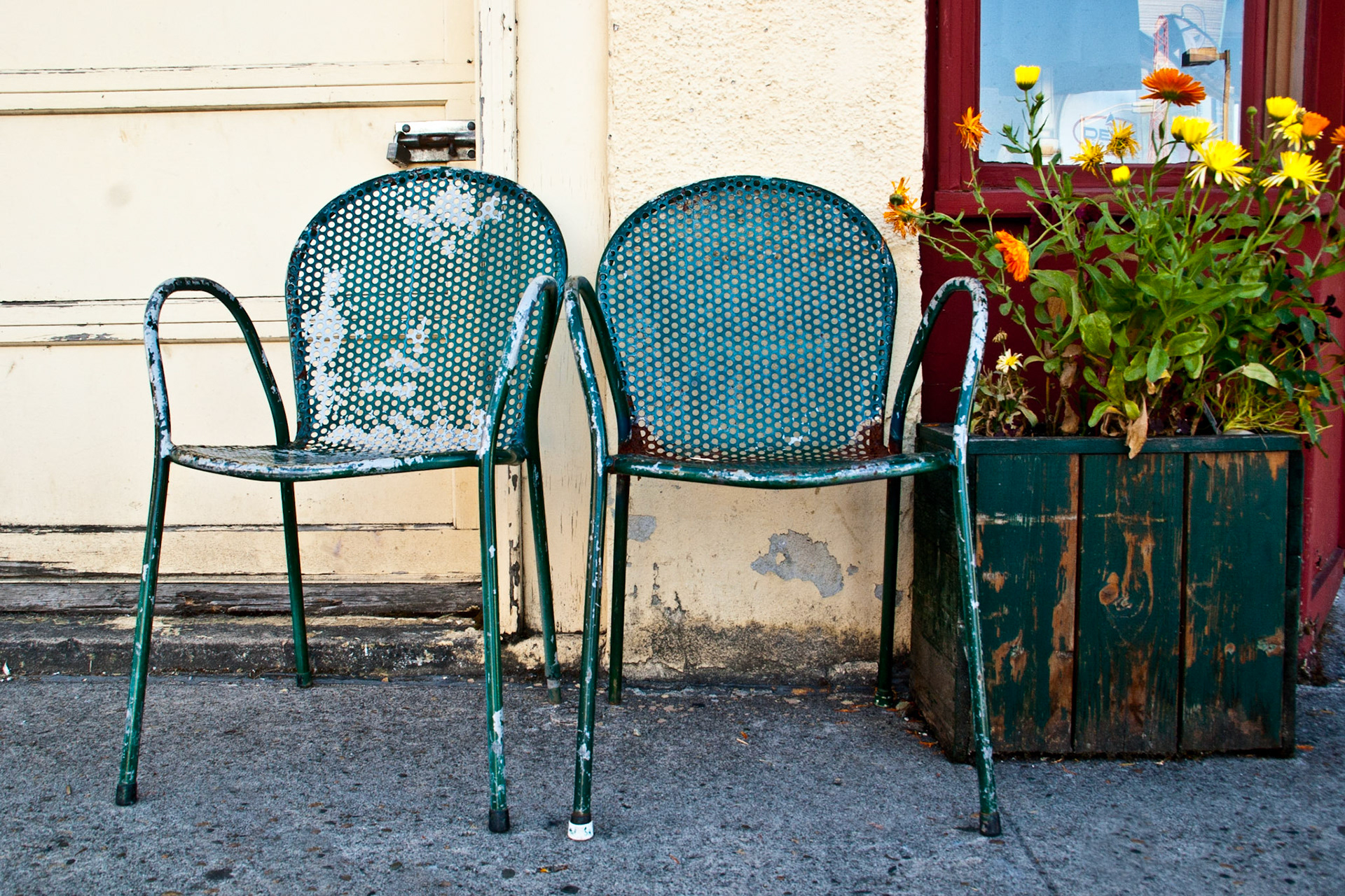 Two Chairs, Astoria, Oregon
