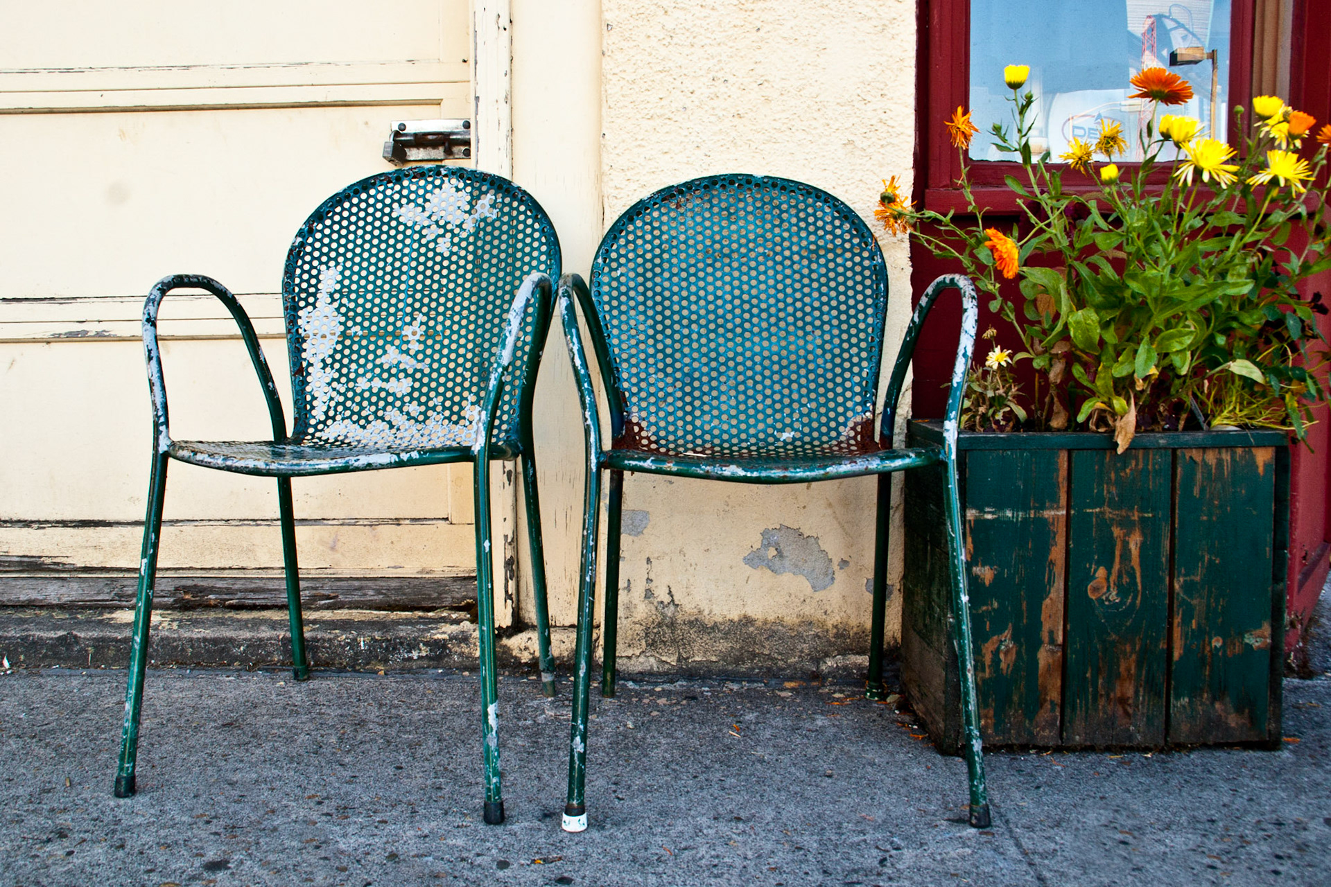 Two Chairs, Astoria, Oregon
