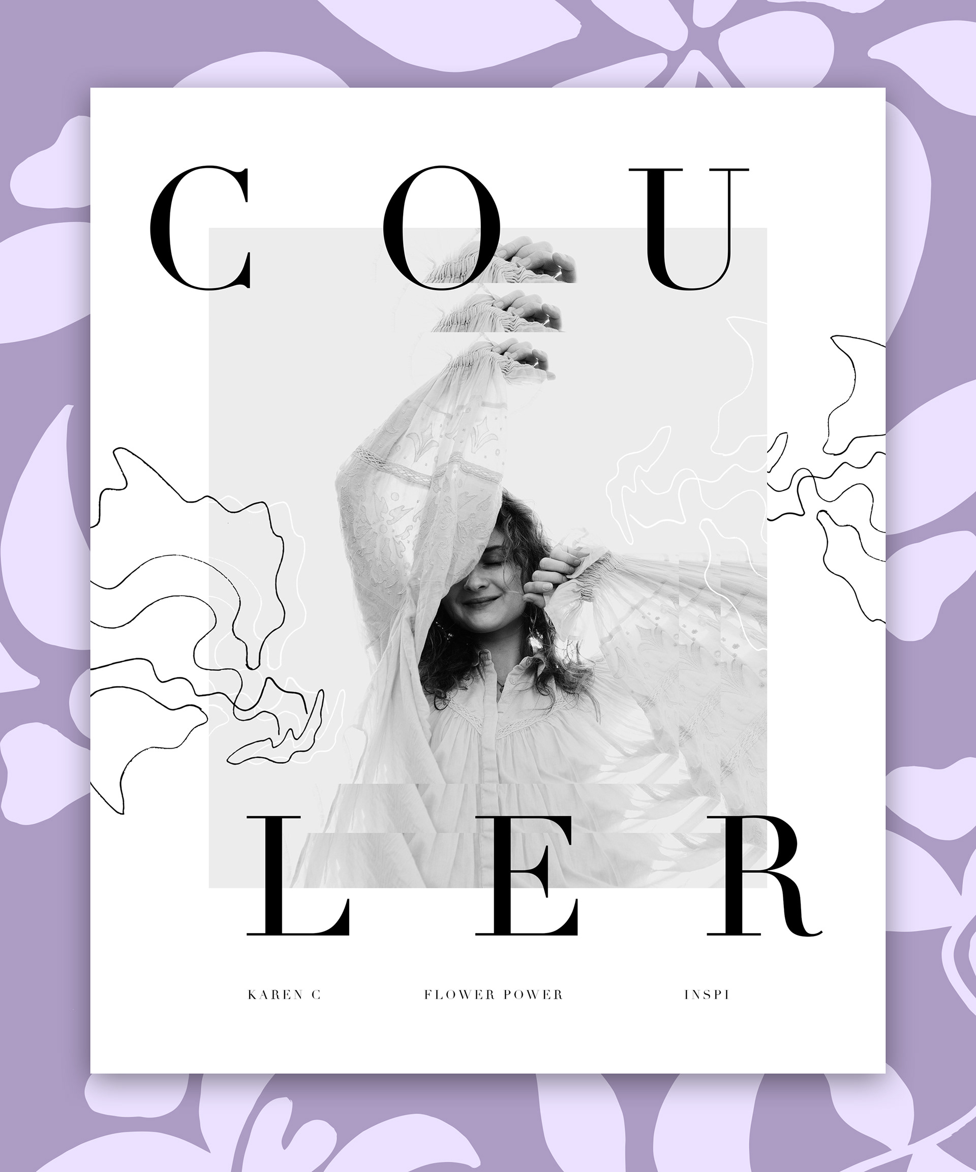 Cover magazine Karen Couture