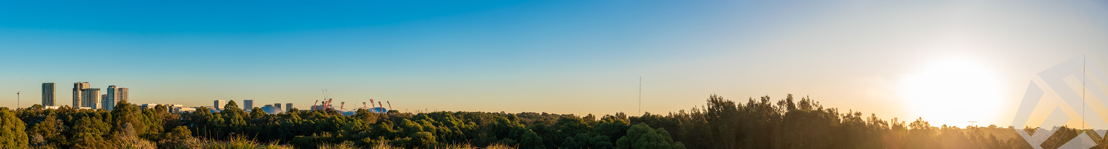 Panoramic View of Sydney Olympic Park