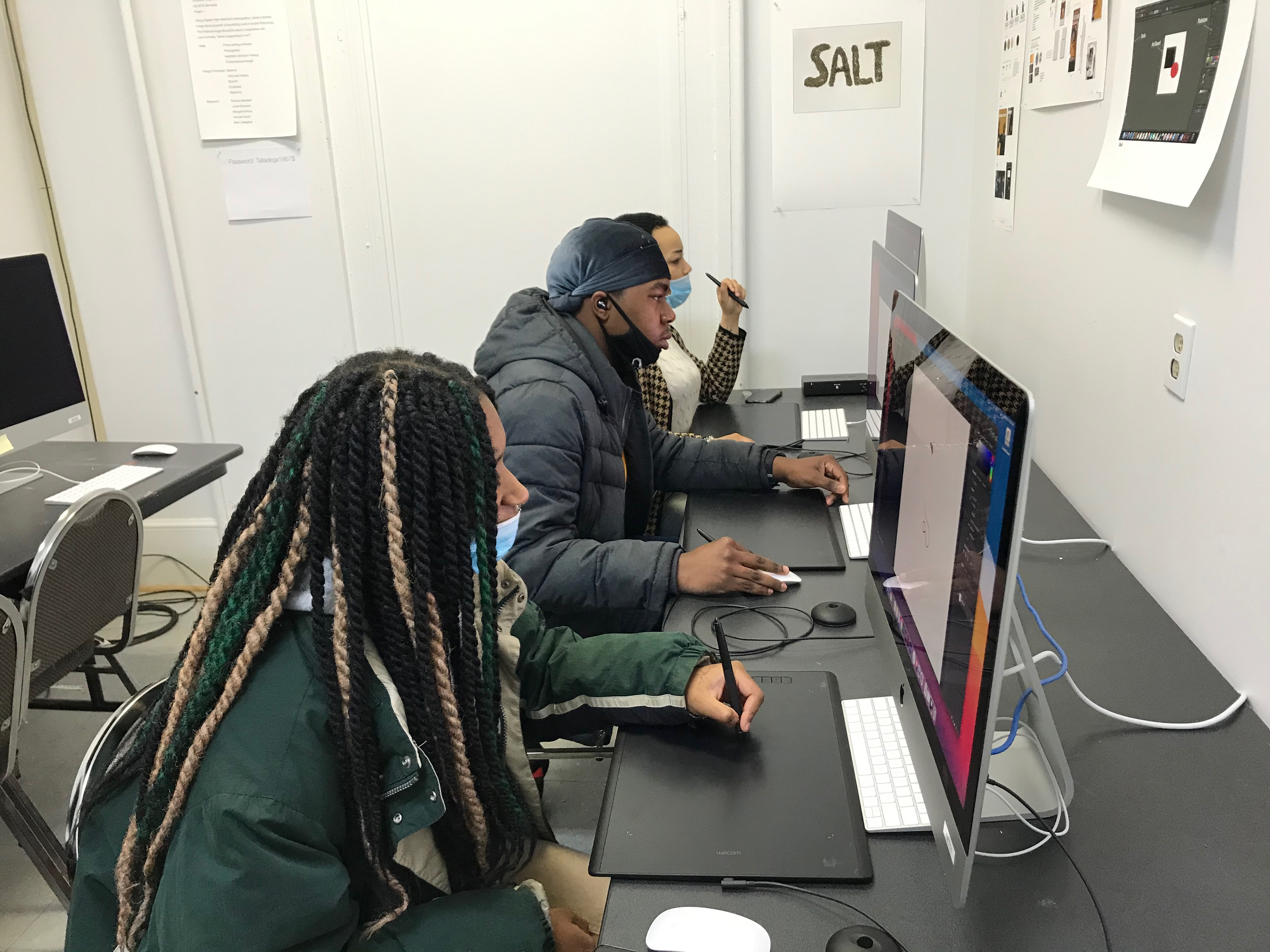 The computer lab