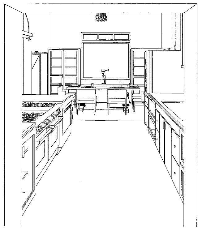Foyer Looking Into Kitchen