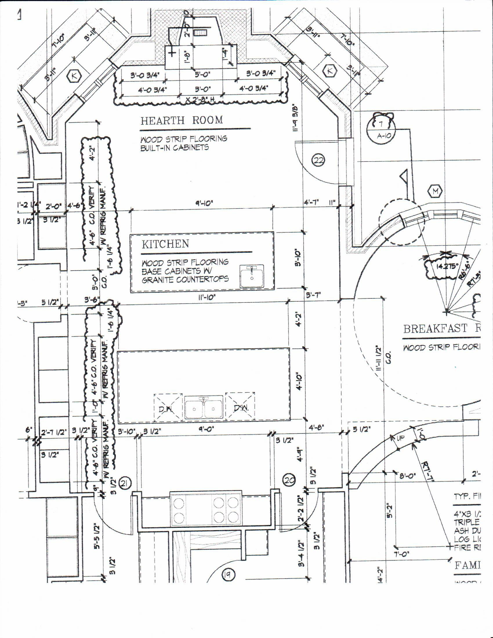 Kitchen Floor Plan