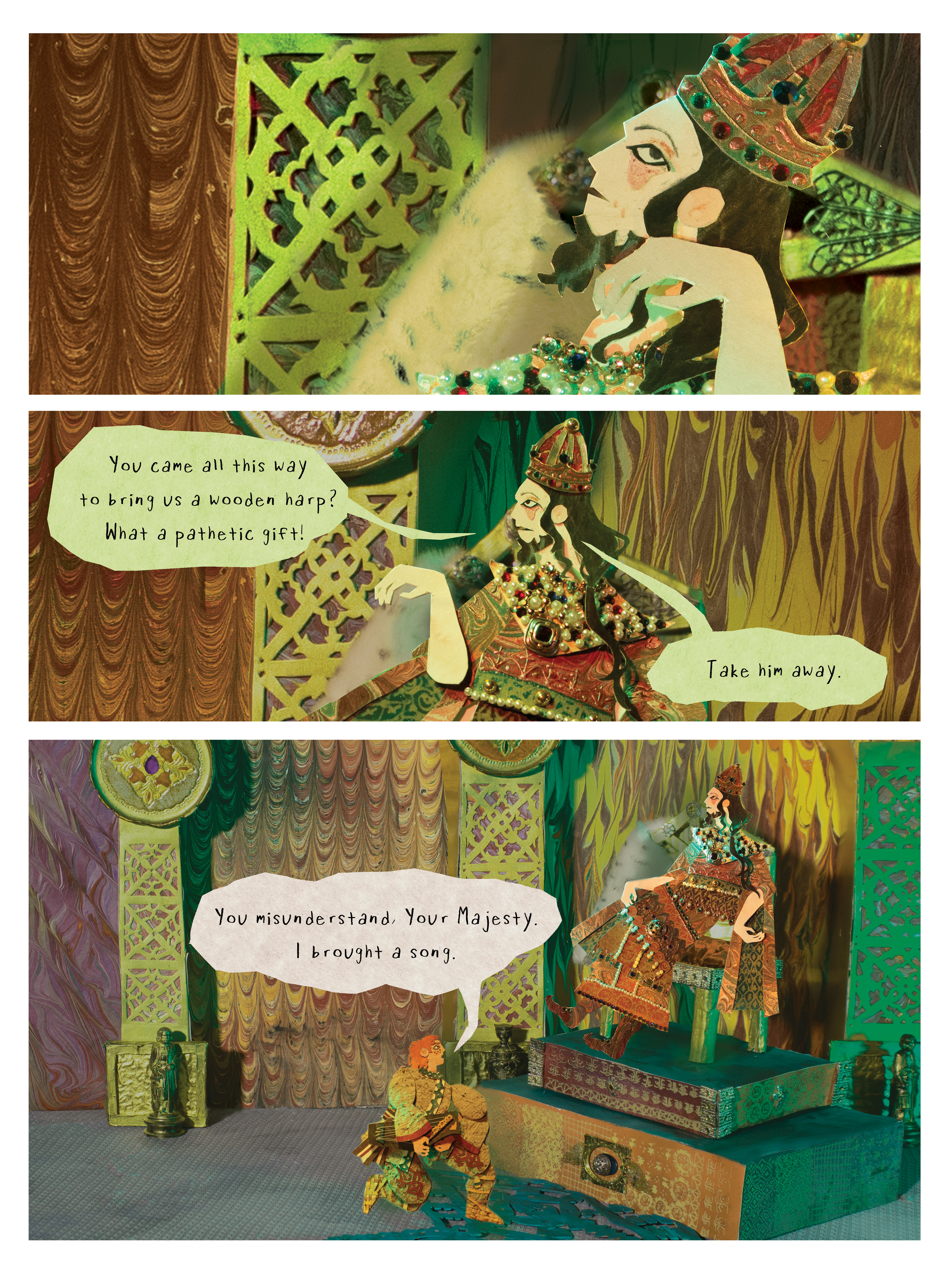 Throne Room Conversation