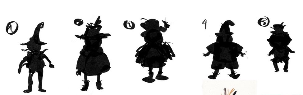 wizard of oz characters silhouette