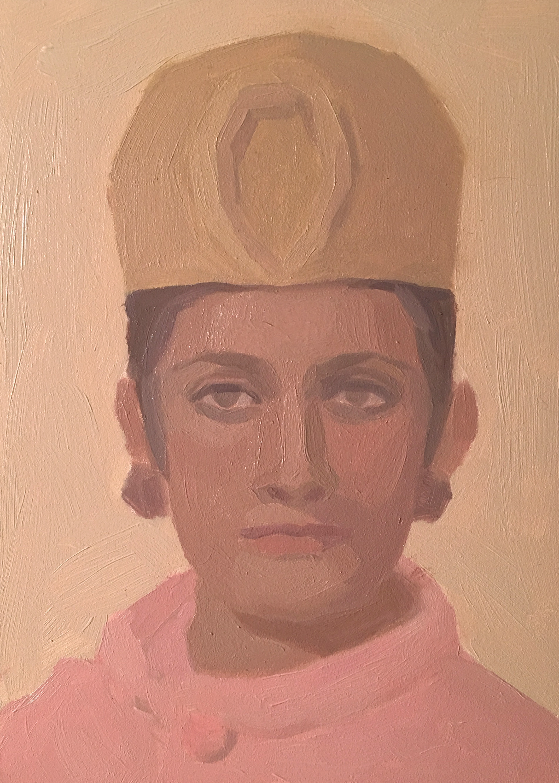 Vintage Trans Beauty 276. 2017, oil on panel.