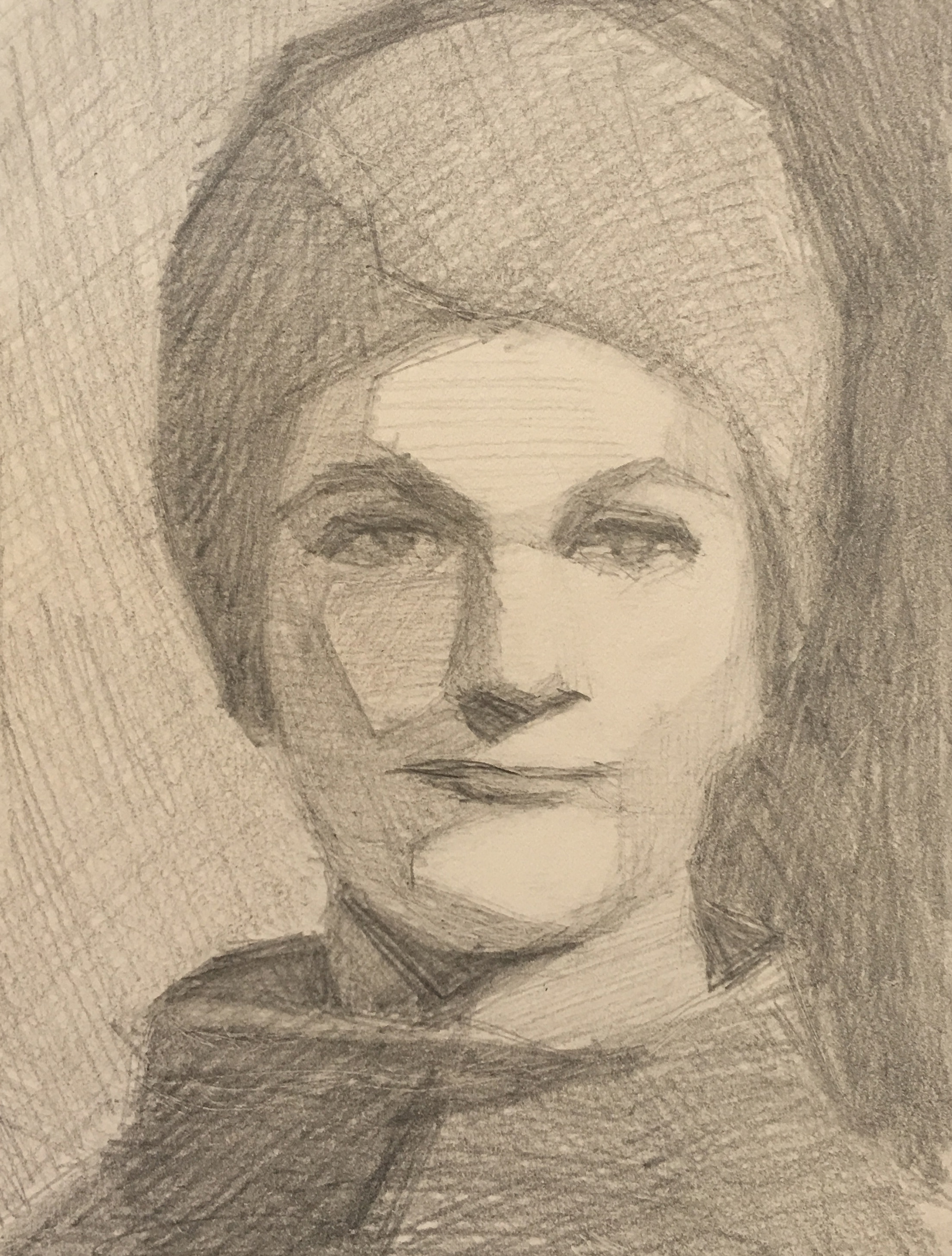 Vintage Trans Beauty 282. 2017, graphite on paper.