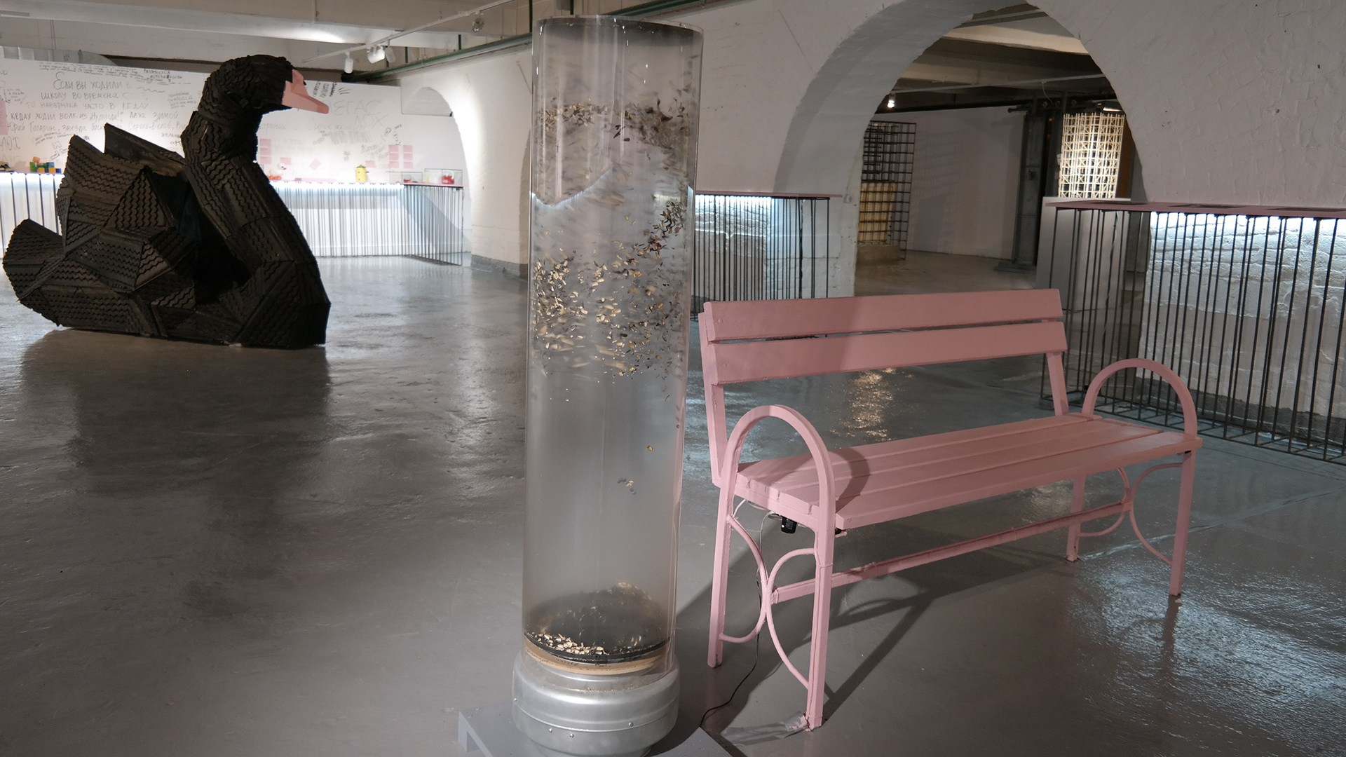 Denis Sazonov. Swan. Sculpture. 2019