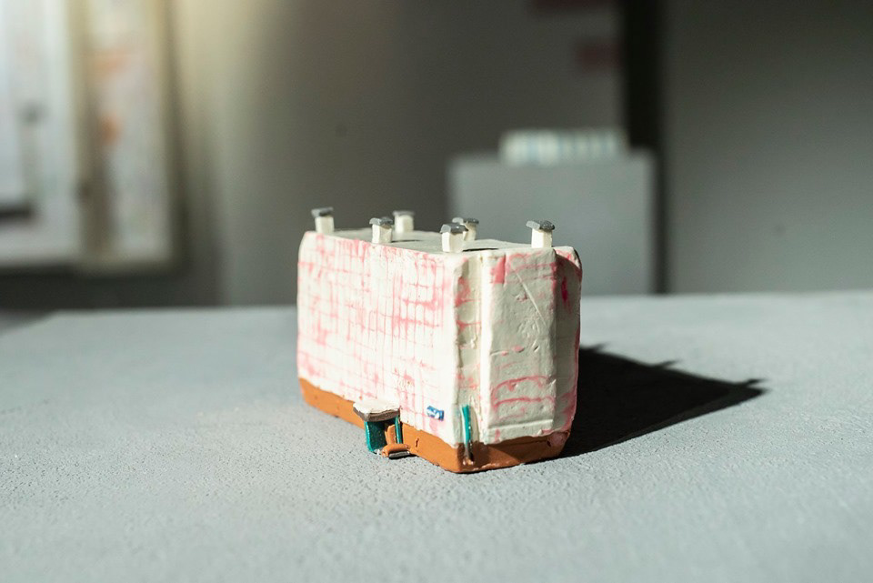 Vasilina Harlamova. I Used to Lived There. Modeling clay. 2019