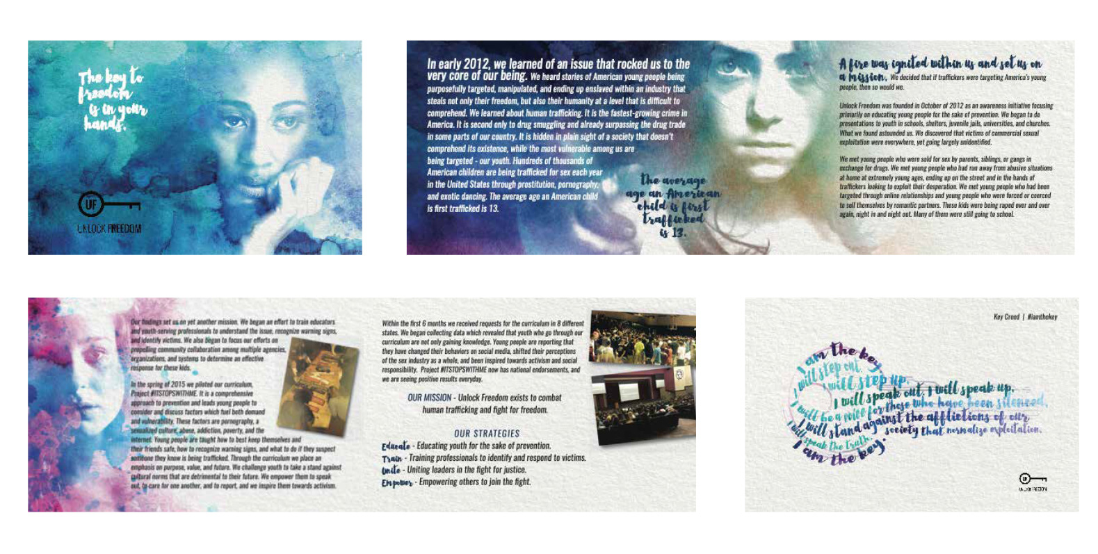 Brochure for Unlock Freedom