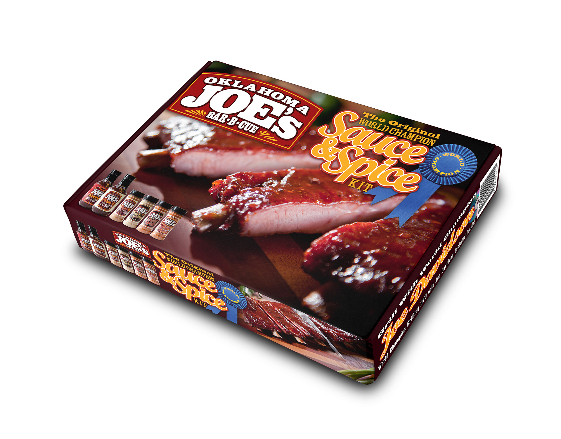 Packaging design for Oklahoma Joe's BBQ