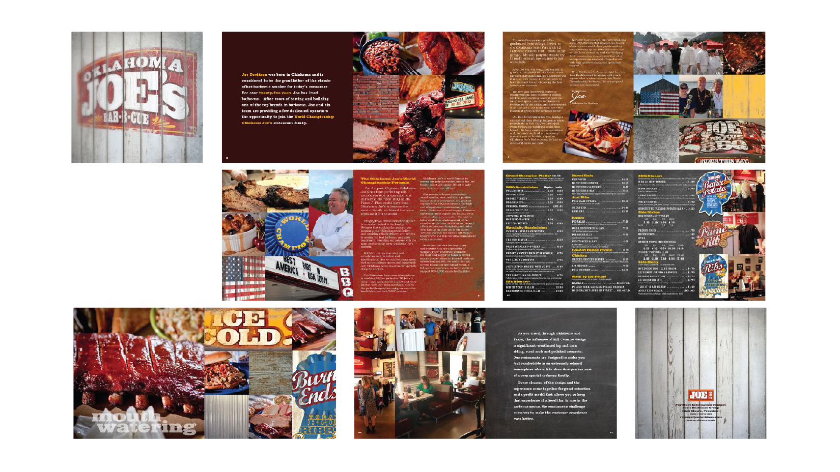 Franchise Brochure for Oklahoma Joe's BBQ