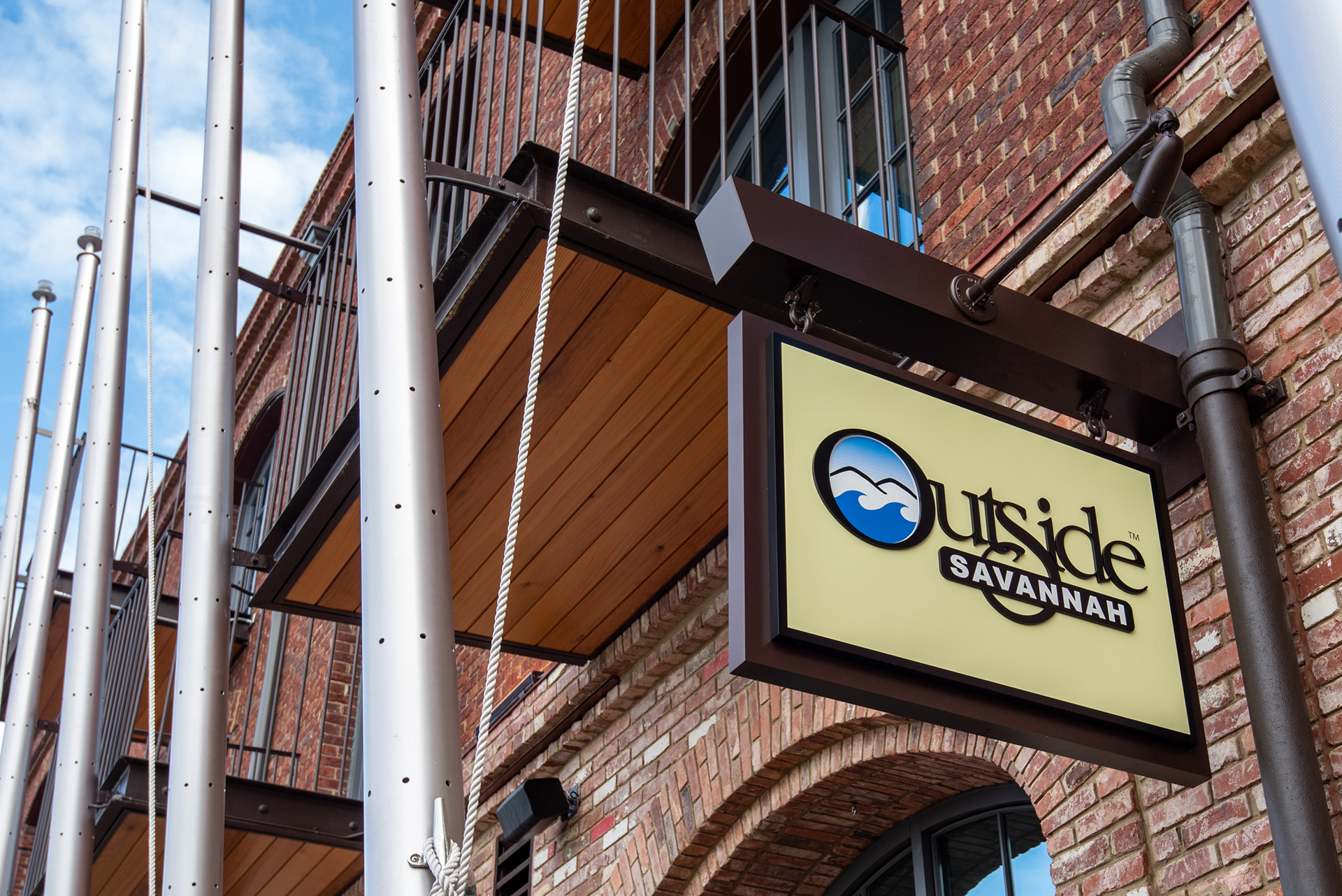 Logo and signage design, managed sign fabrication and install