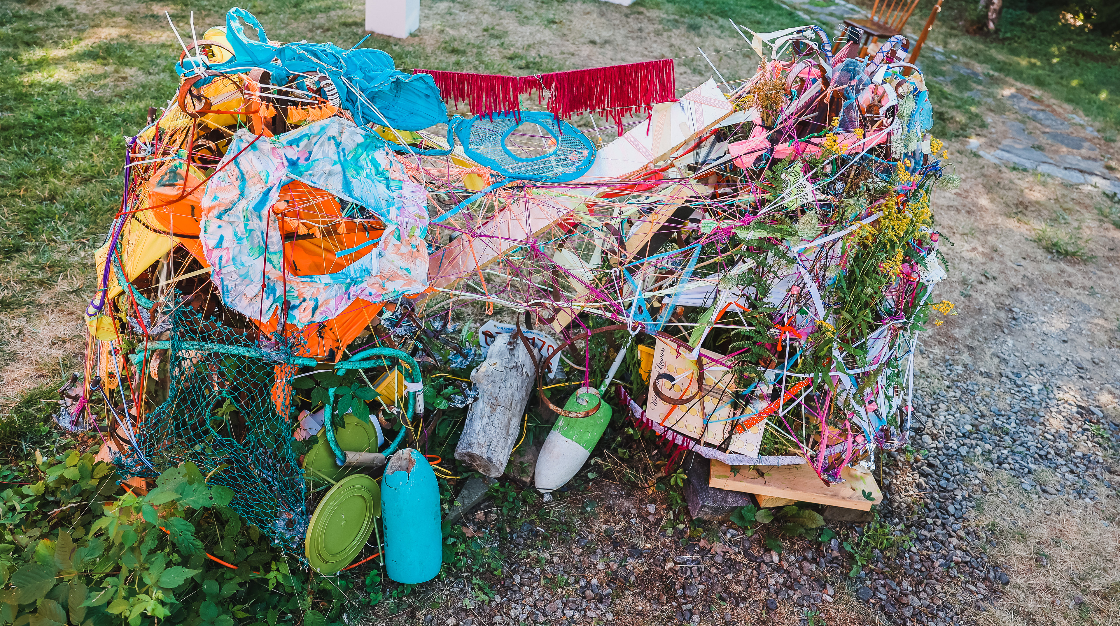 'It's Complicated' site-specific installation that was part of the event