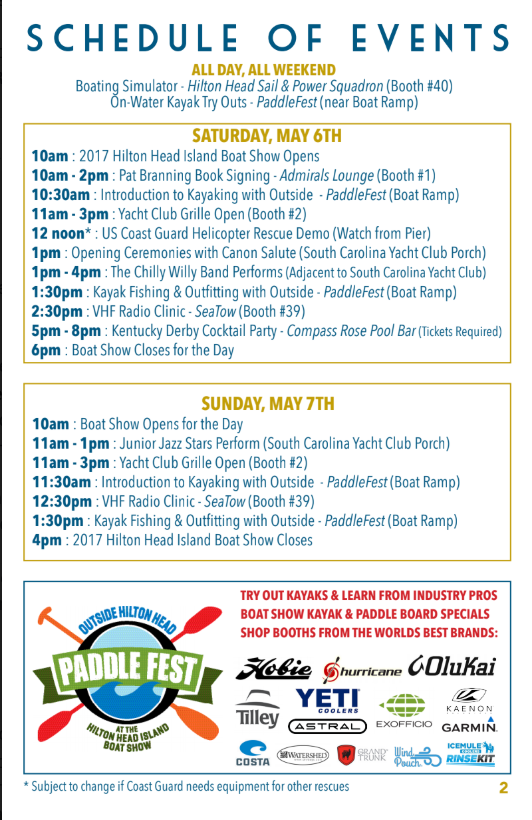 Event program