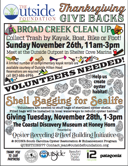 Thanksgiving Give Backs poster