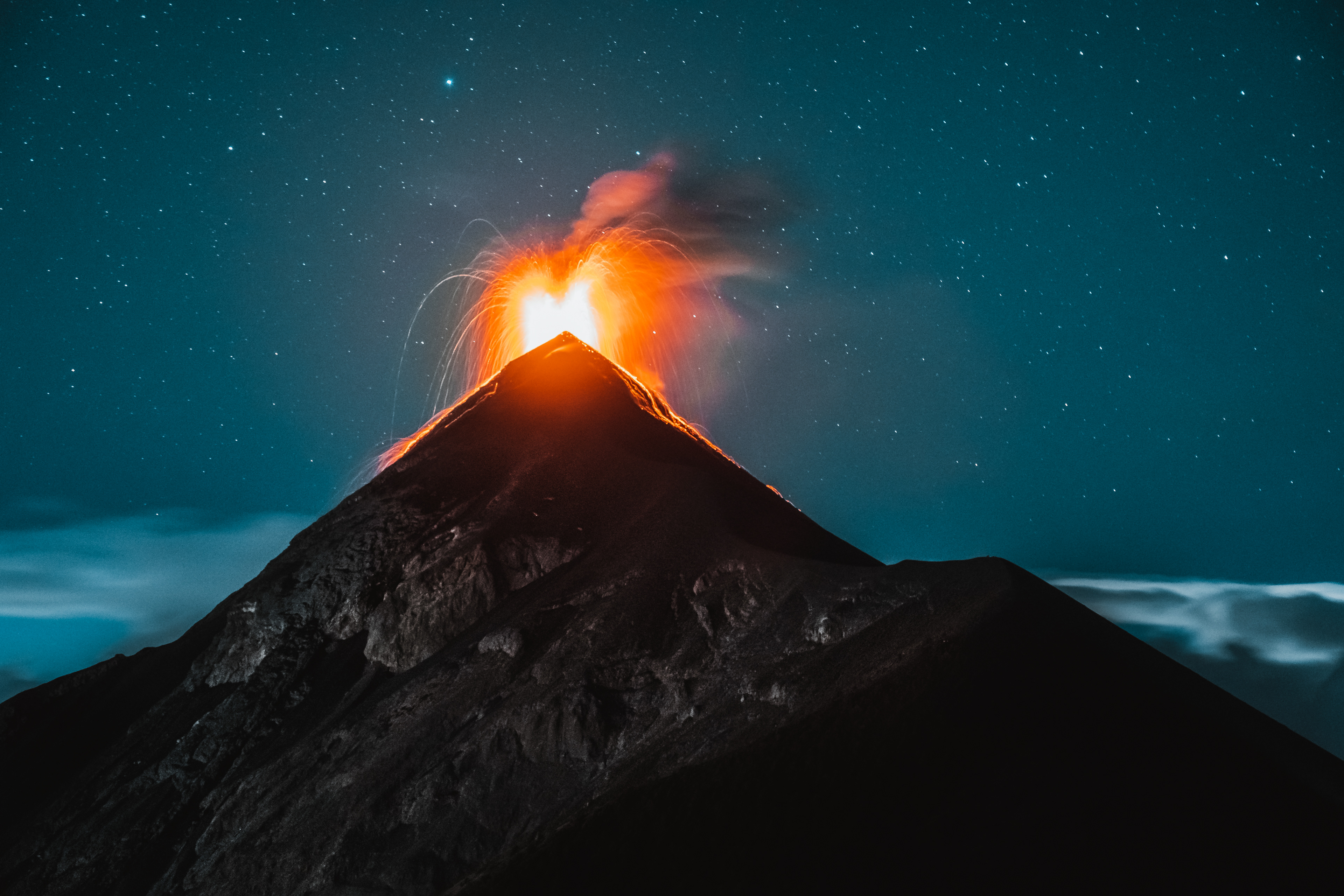 Acatenango Volcano, Guatemala