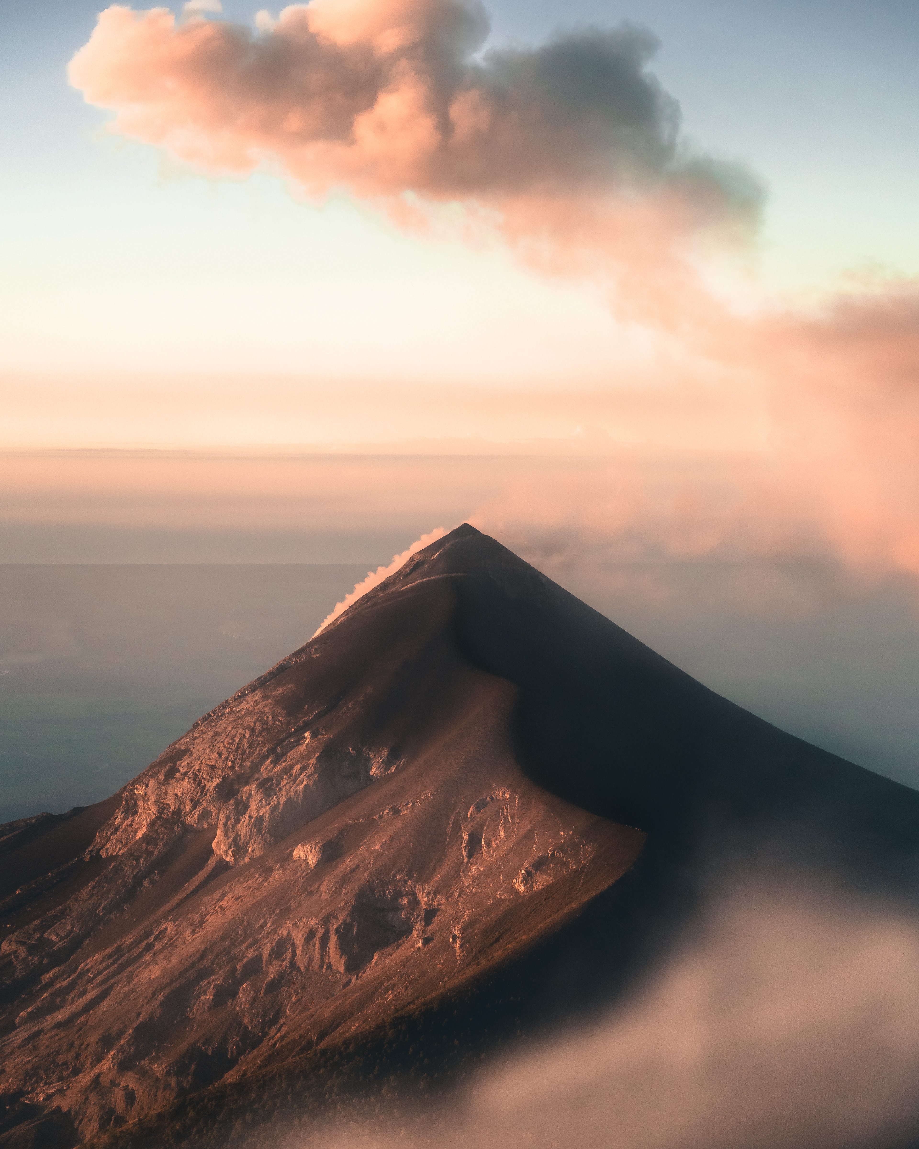 Vulcano Acatenango, Guatemala
