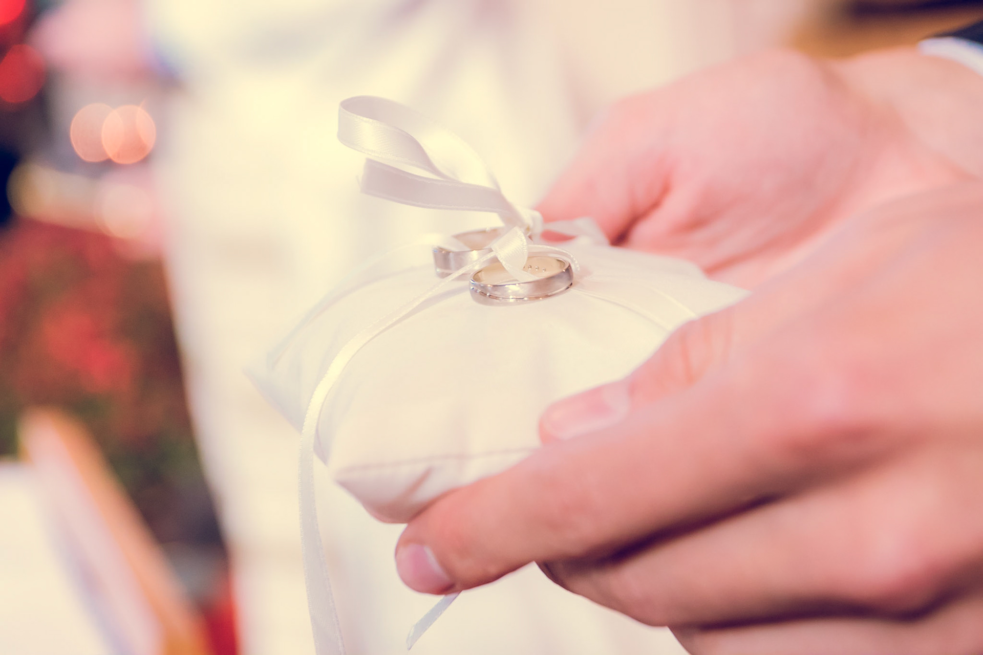 Het aanbrengen van de ringen