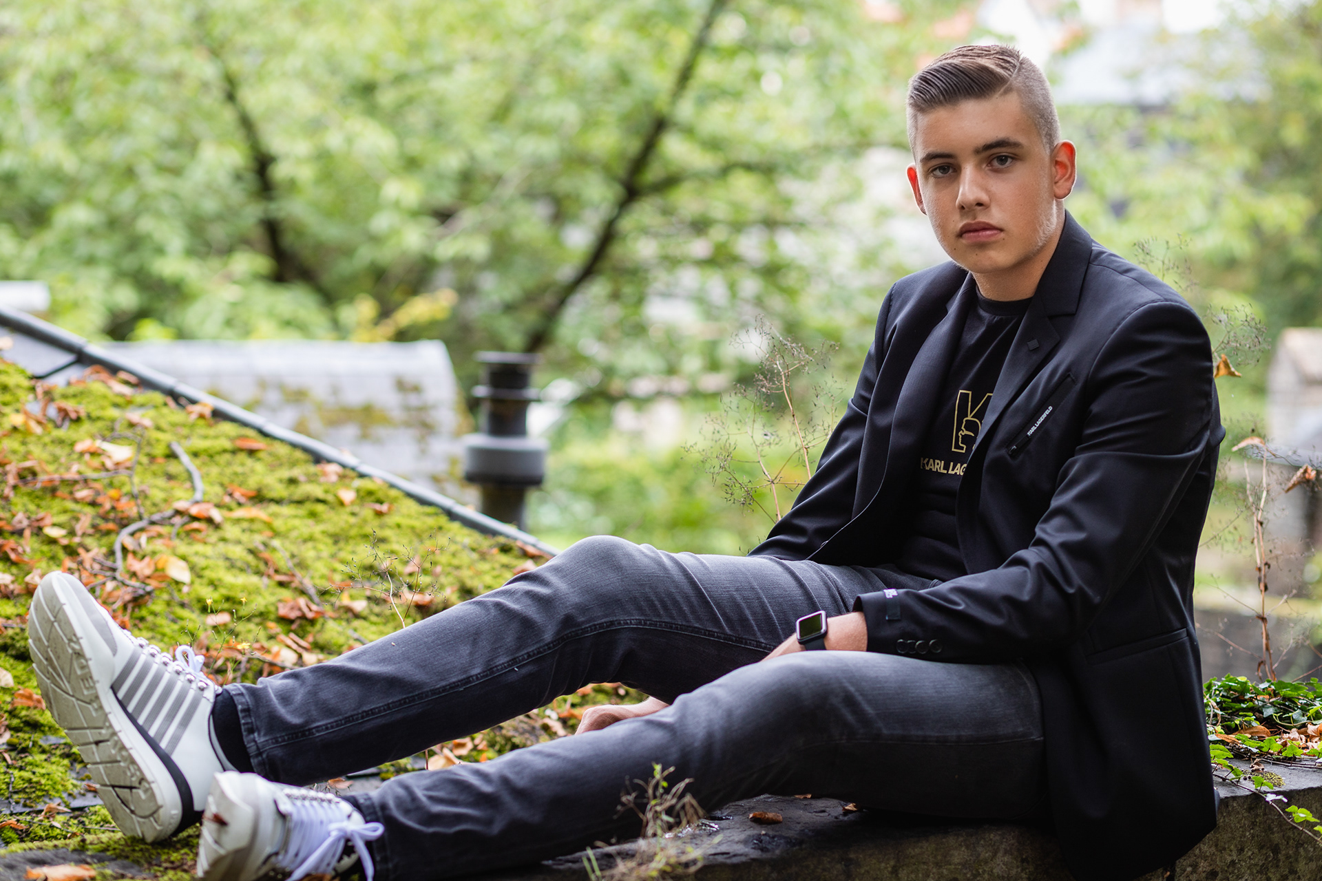 Fotoshoot jongen