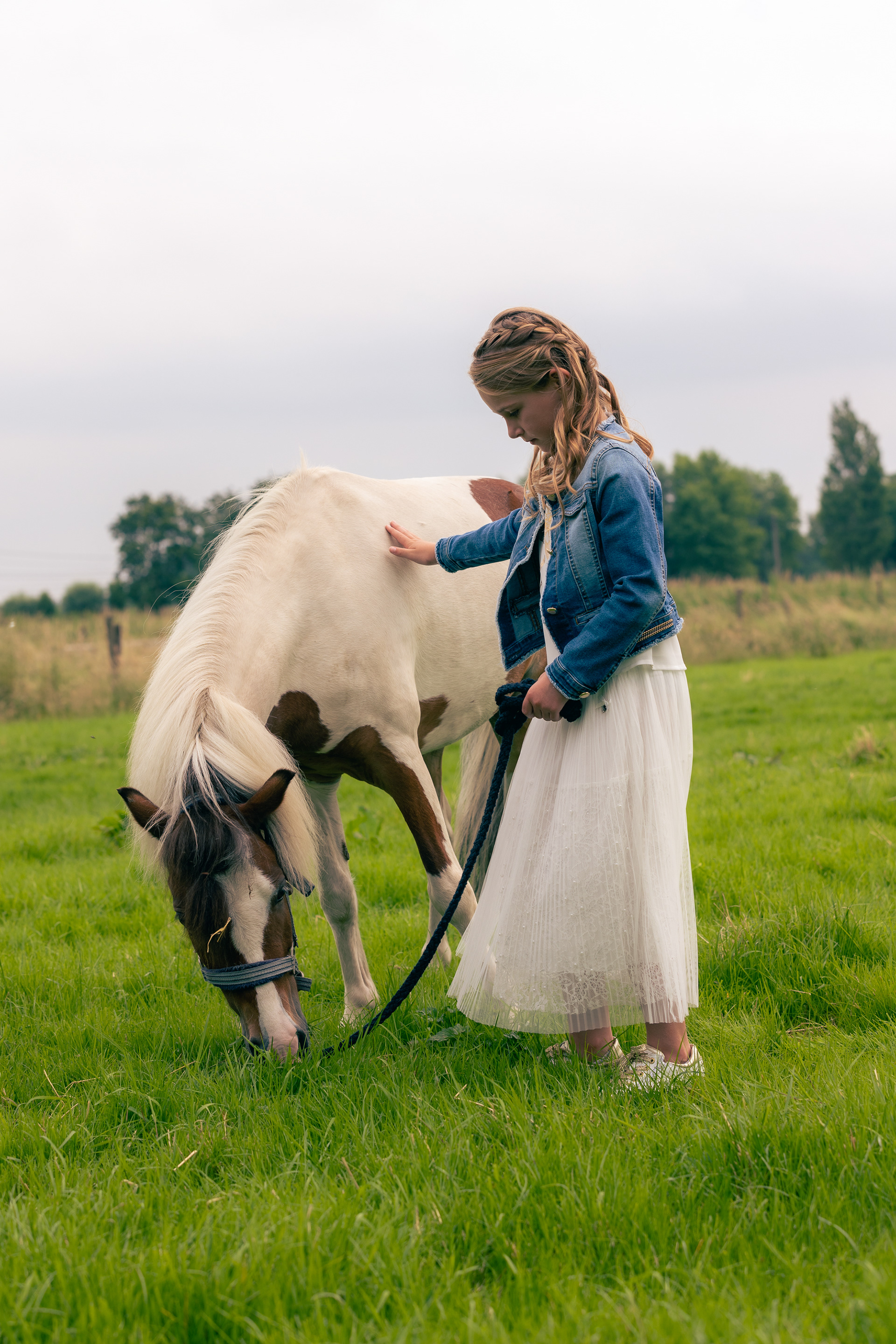 communiefoto met pony