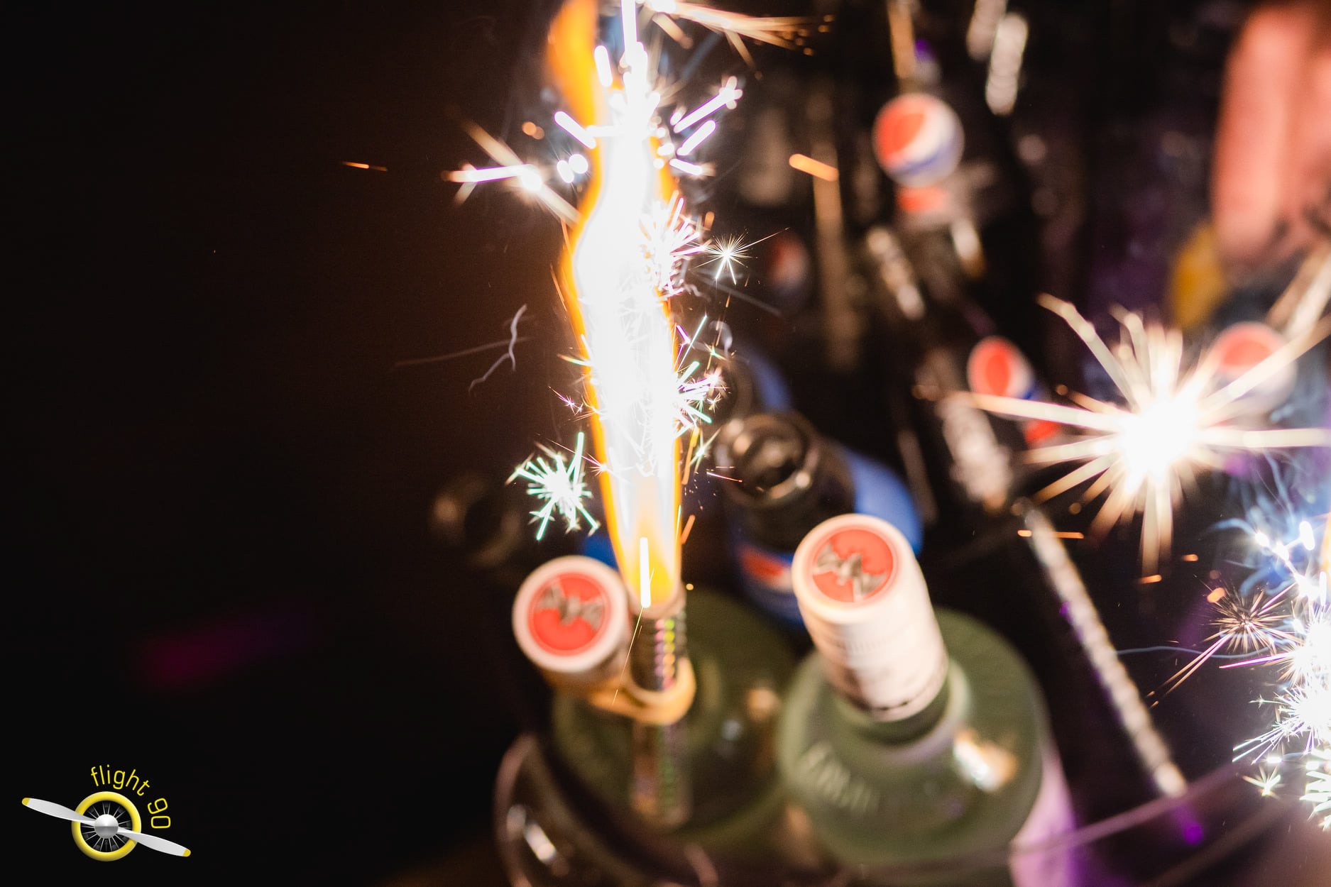 Fireworks en drinks! Fotograaf