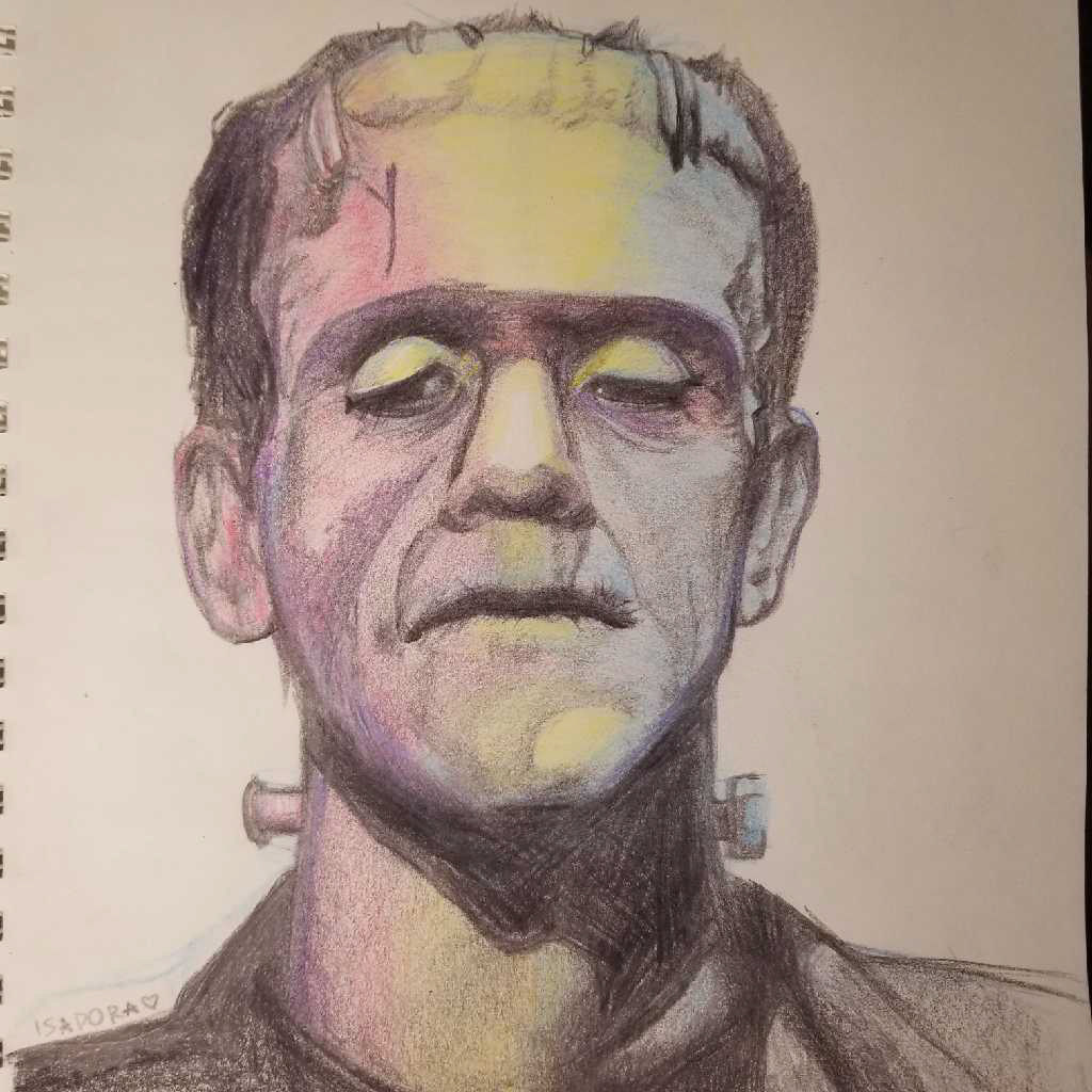 Colored pencil, 2020