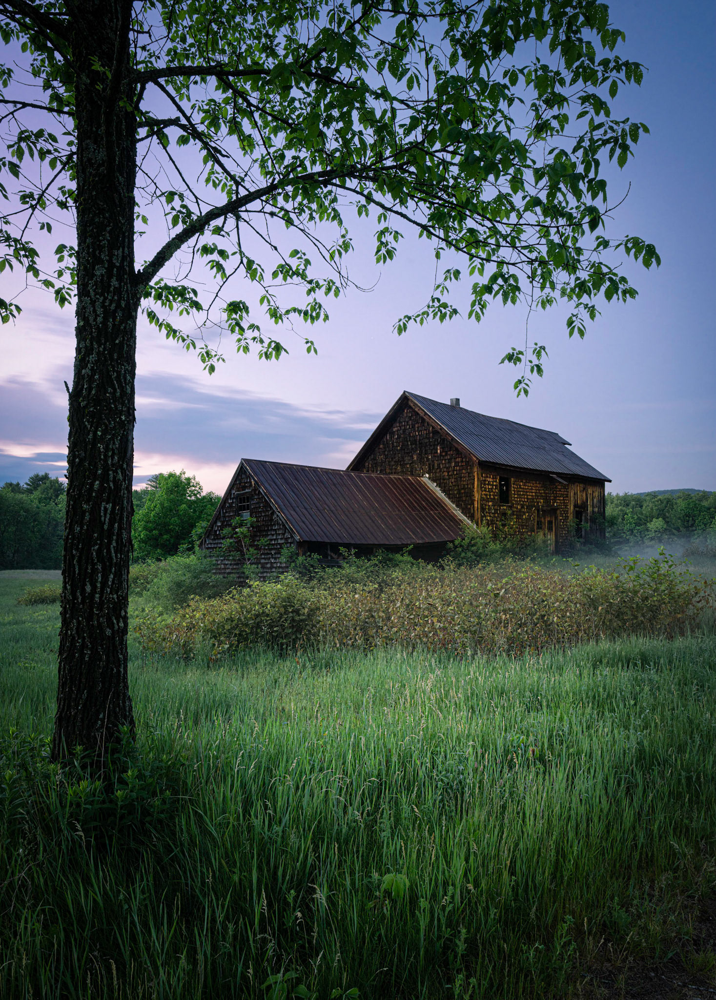 Barn at Early Evening