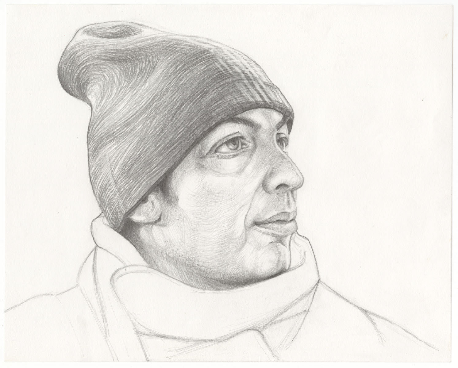 Ragazzo, Pencil on Paper, 11" x 14"