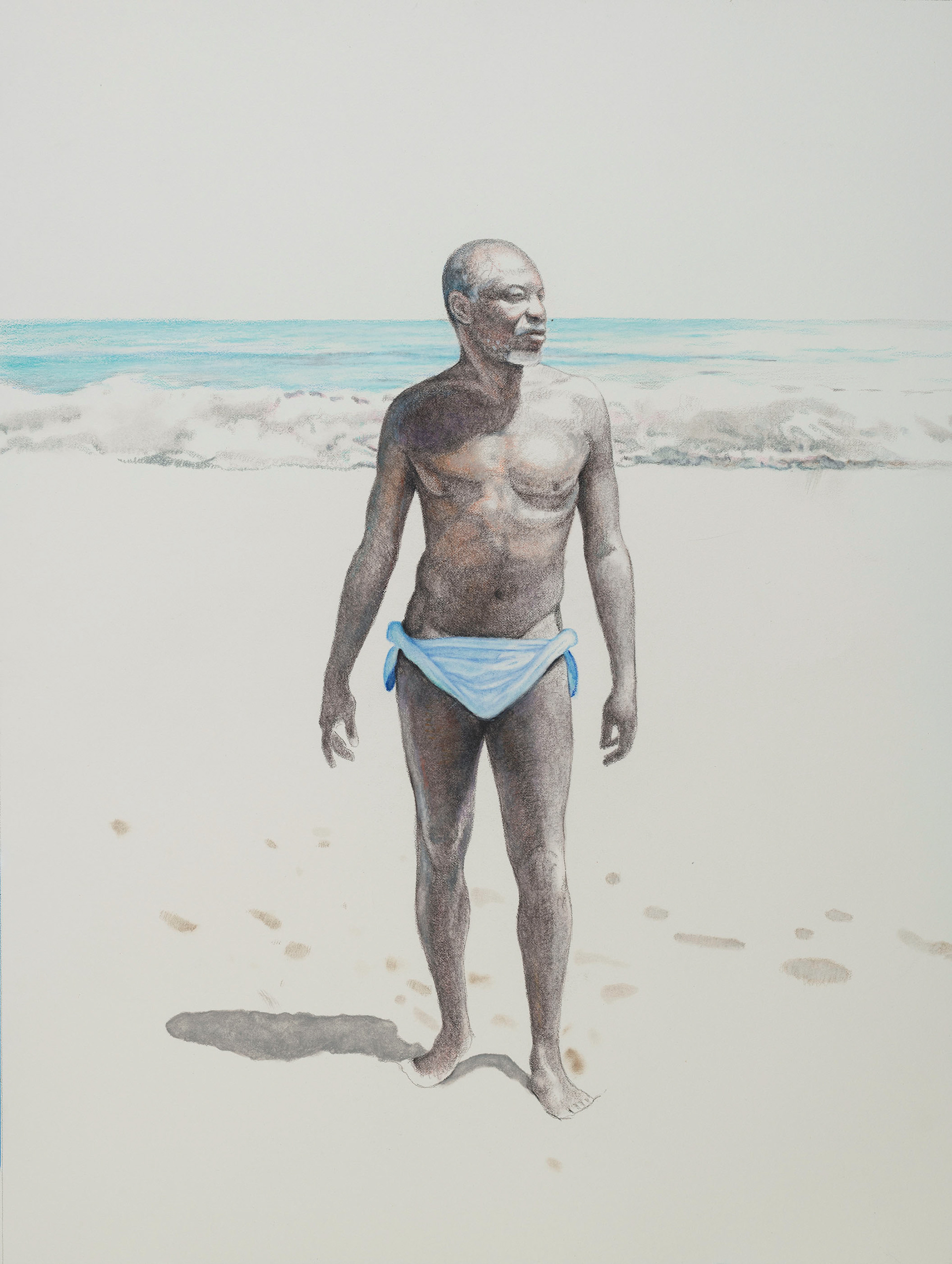 Emerging, Color Pencil on Paper, 20" x 16"