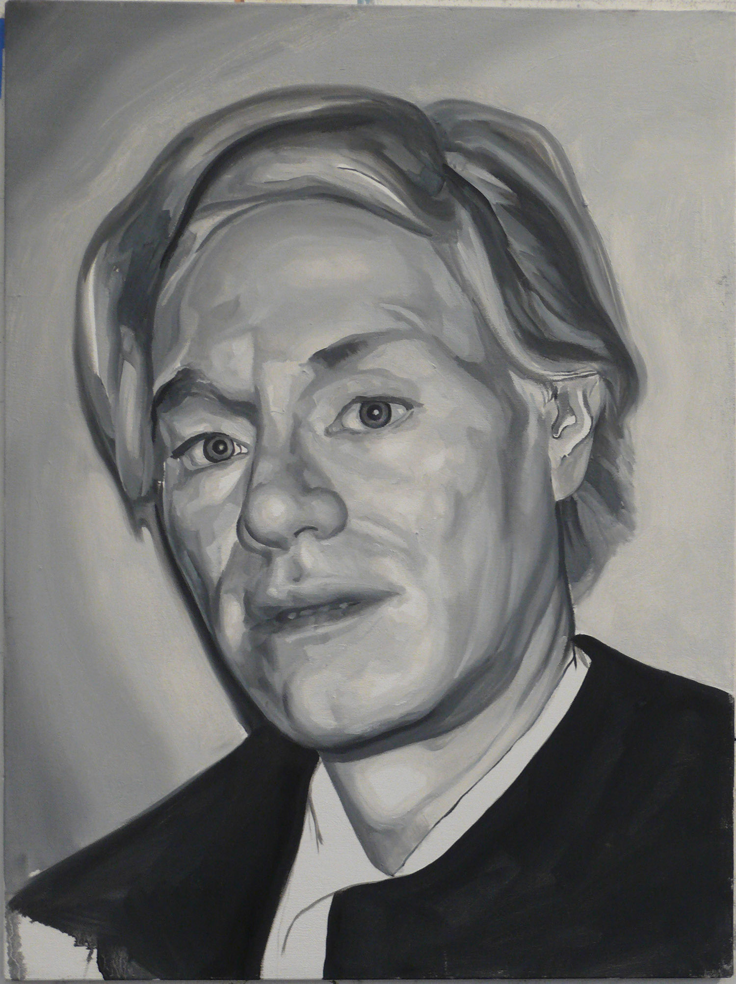 Warhol no. 2, Oil on Canvas, 24" x 18"