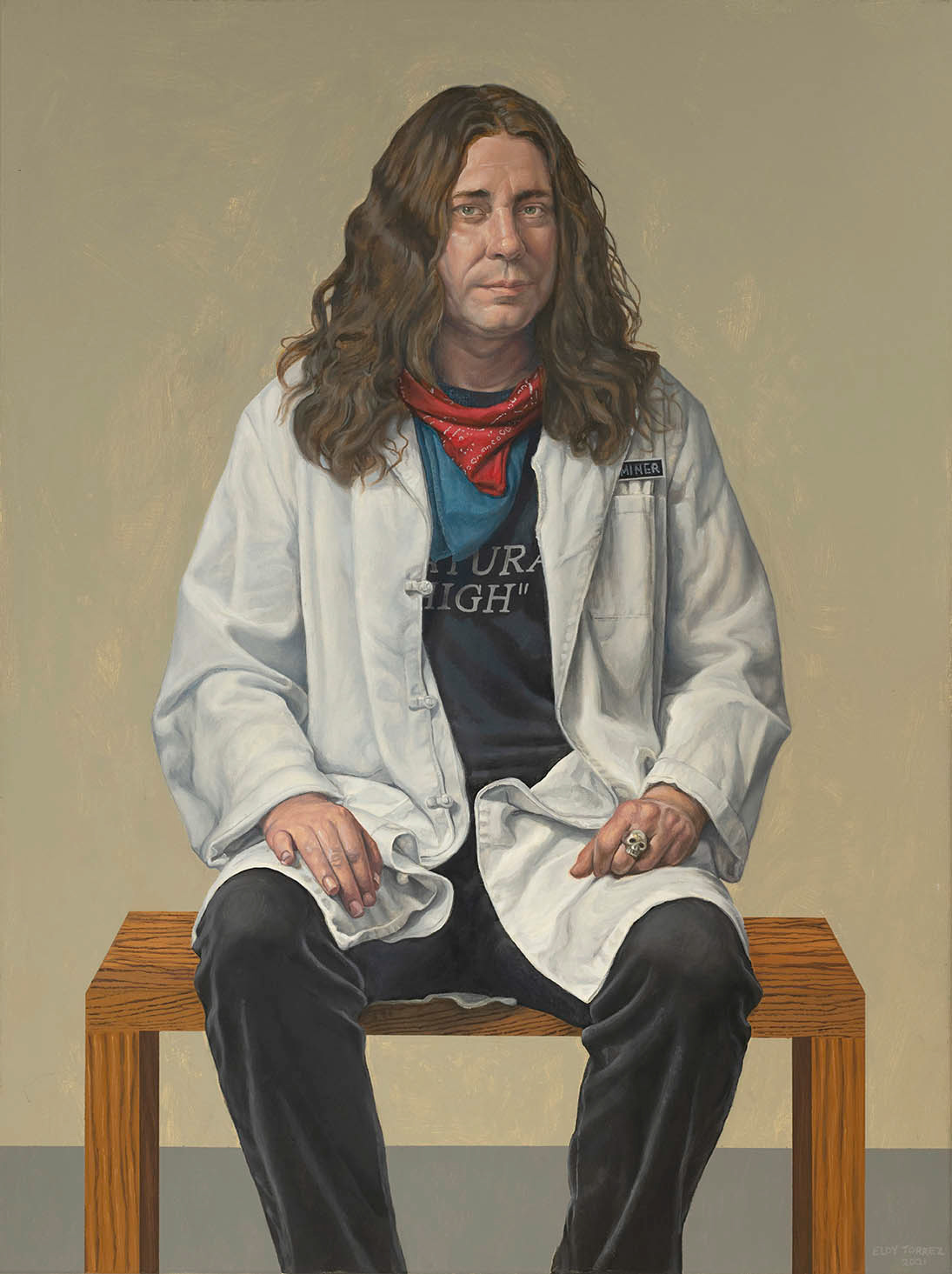 John Miner, Oil on Canvas, 40" x 30"