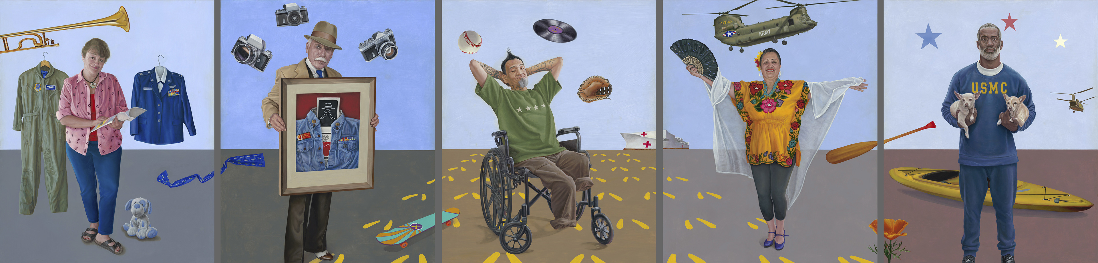 Five Veteran's Stories, Westwood VA Hospital Metro Station