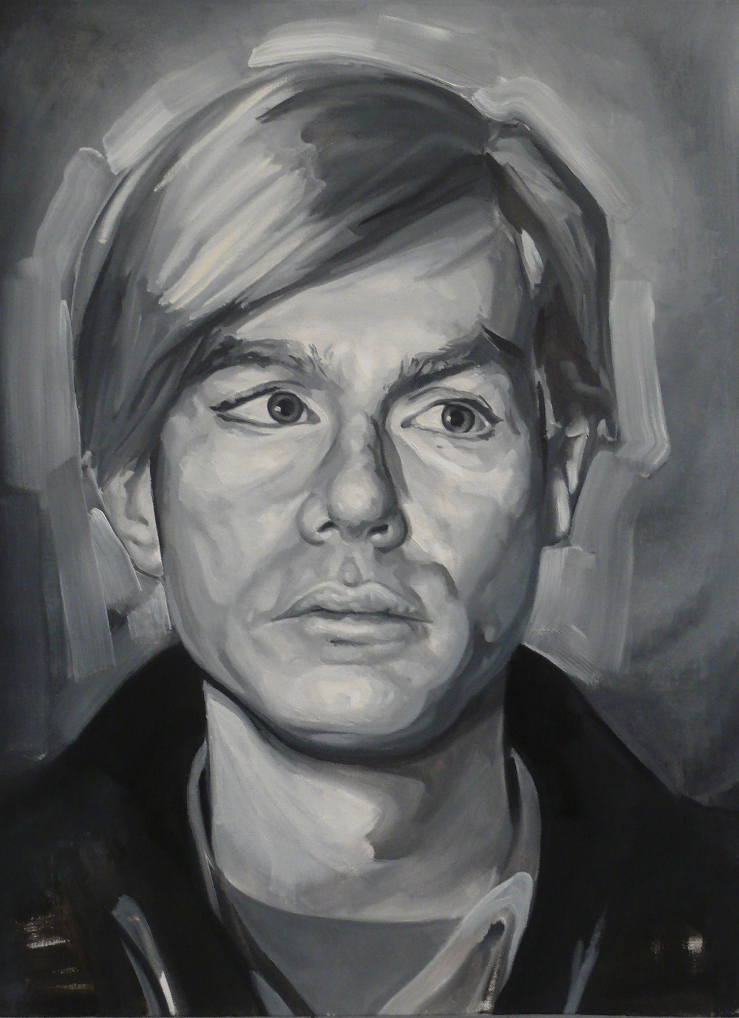 Warhol no. 1, Oil on Canvas, 24" x 18"