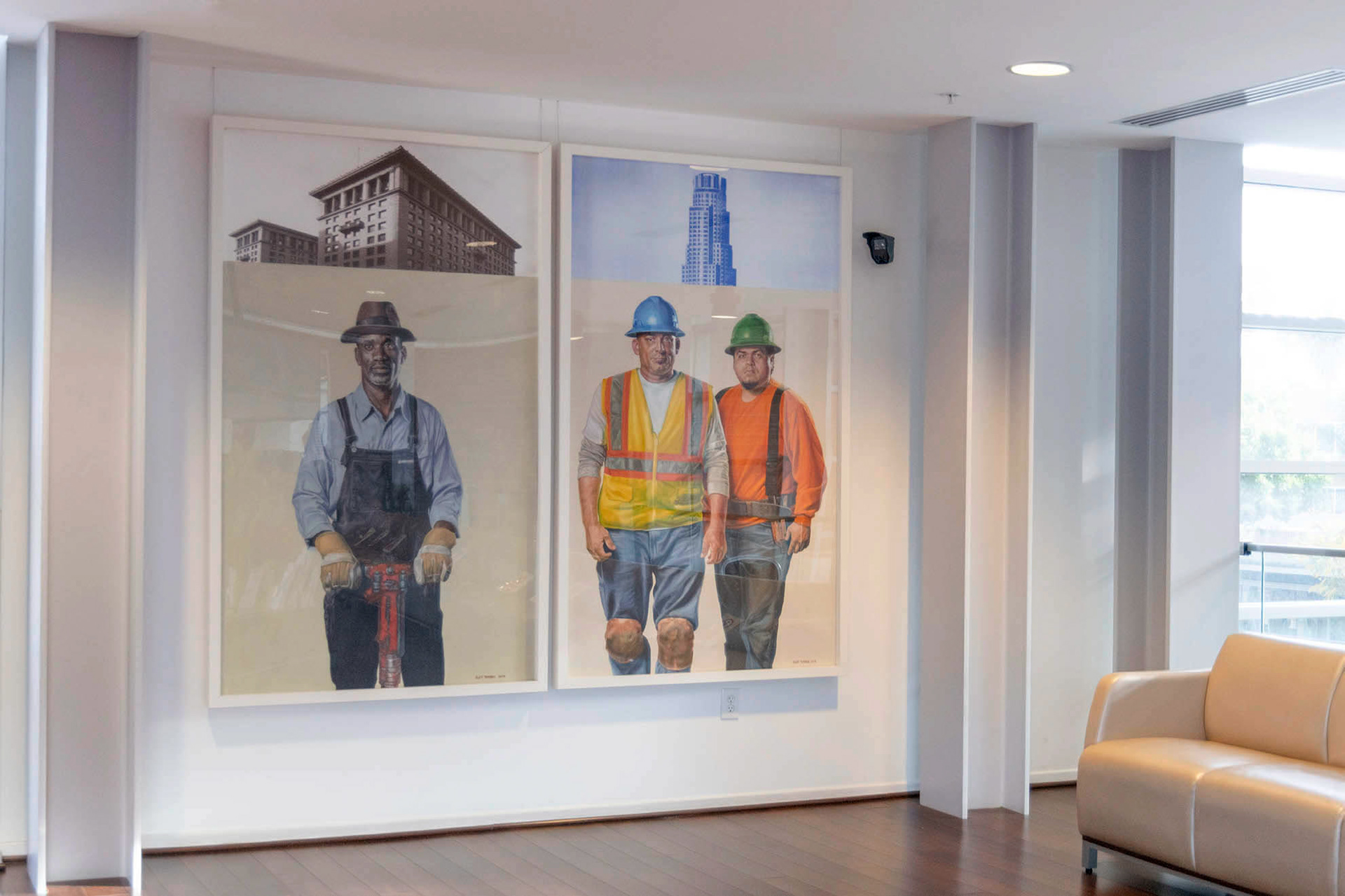 Hommage to the Laborer, Local 300 Headquarters, Los Angeles