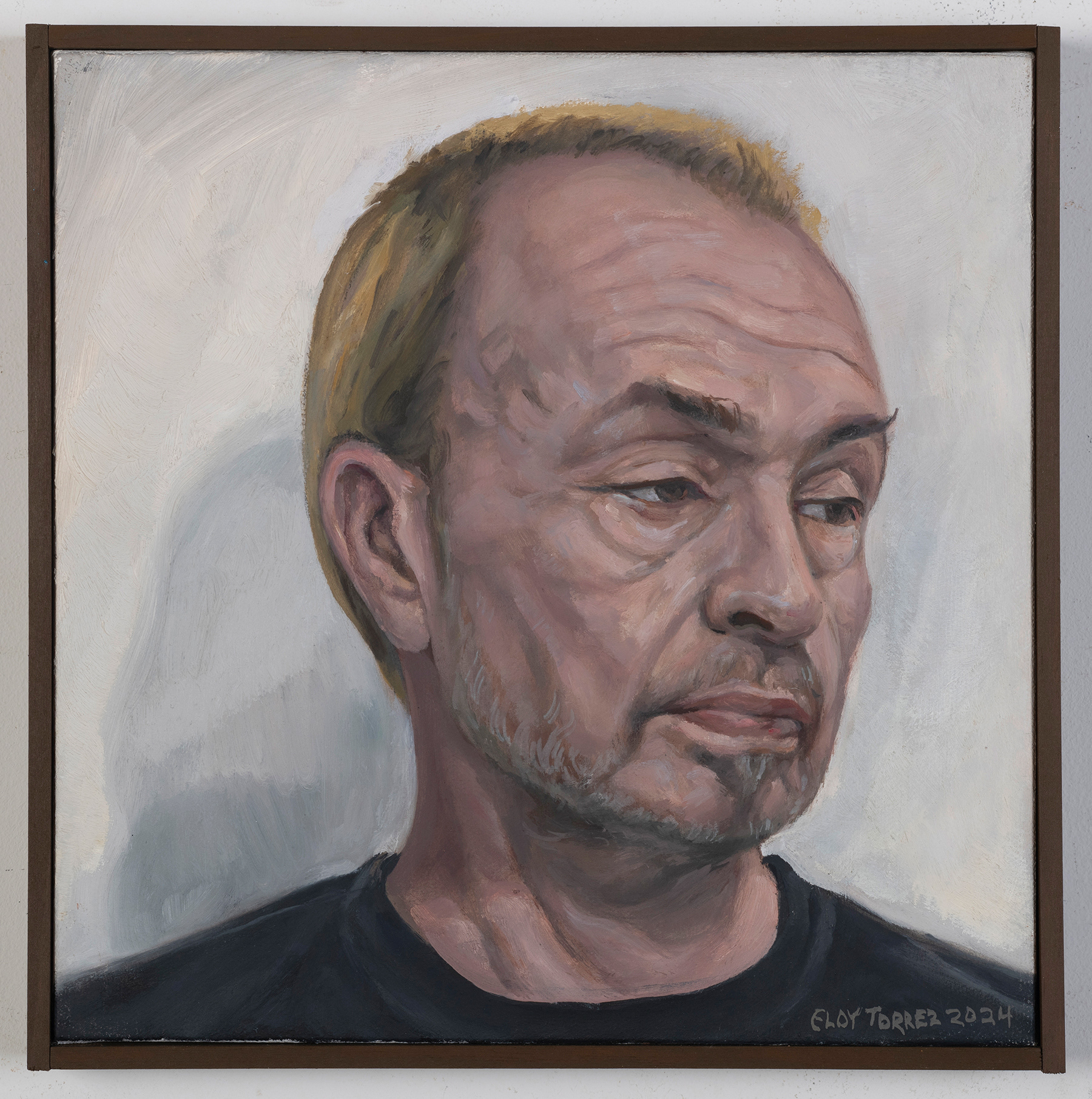 Daniel Martinez, Oil on Canvas, 10” x 10”, 