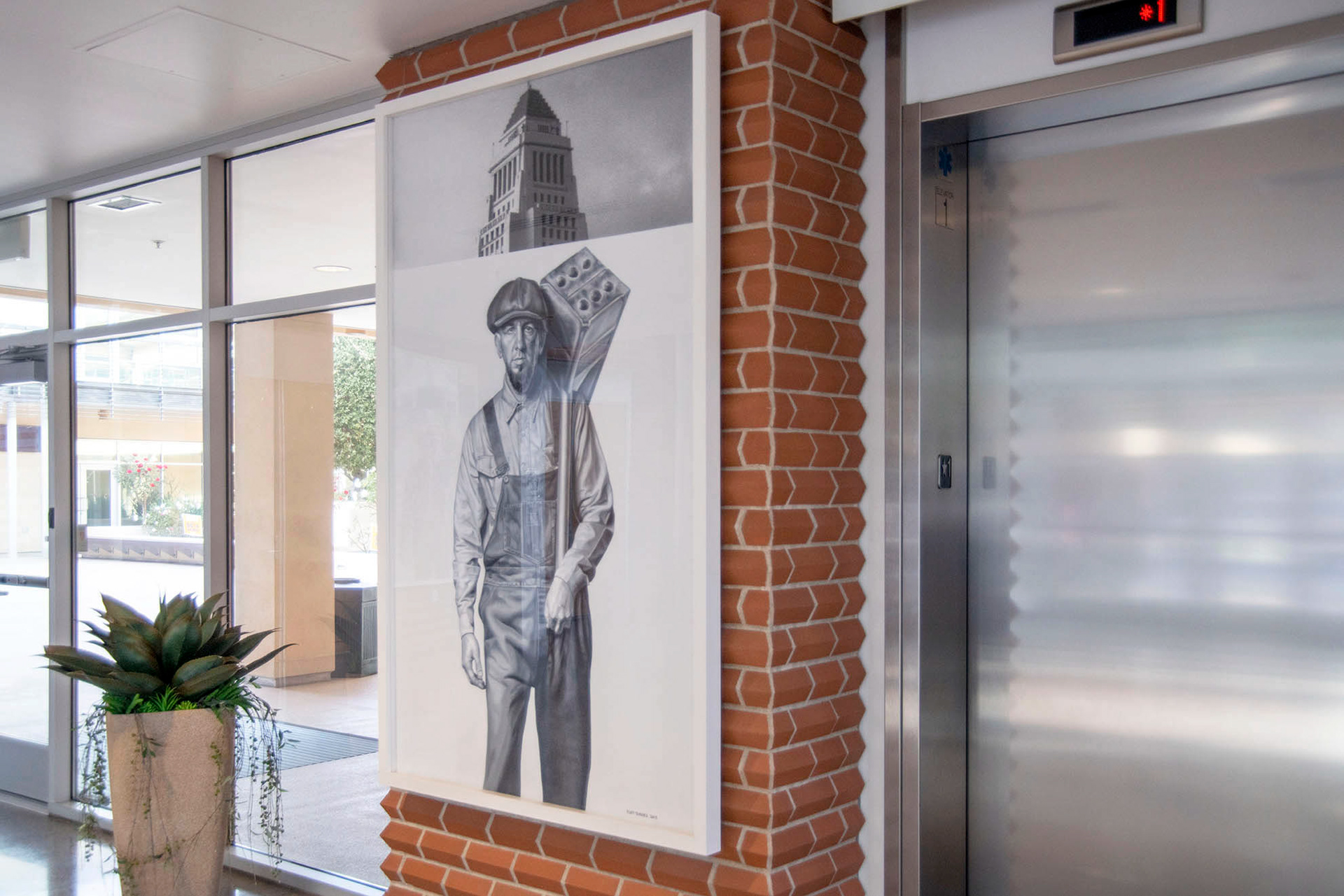 Hommage to the Laborer, Local 300 Headquarters, Los Angeles